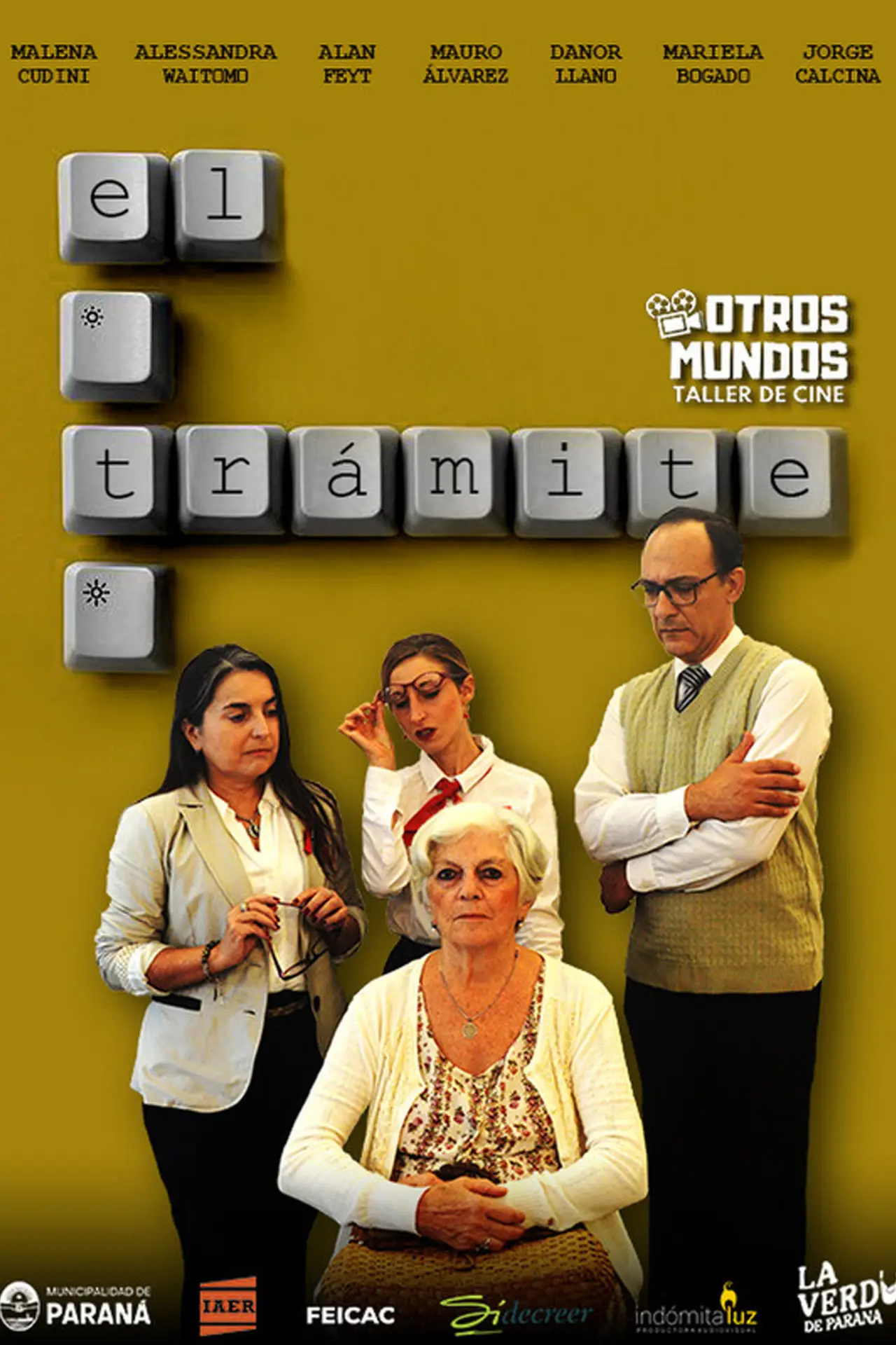 Plakat filmowy "El trámite"
