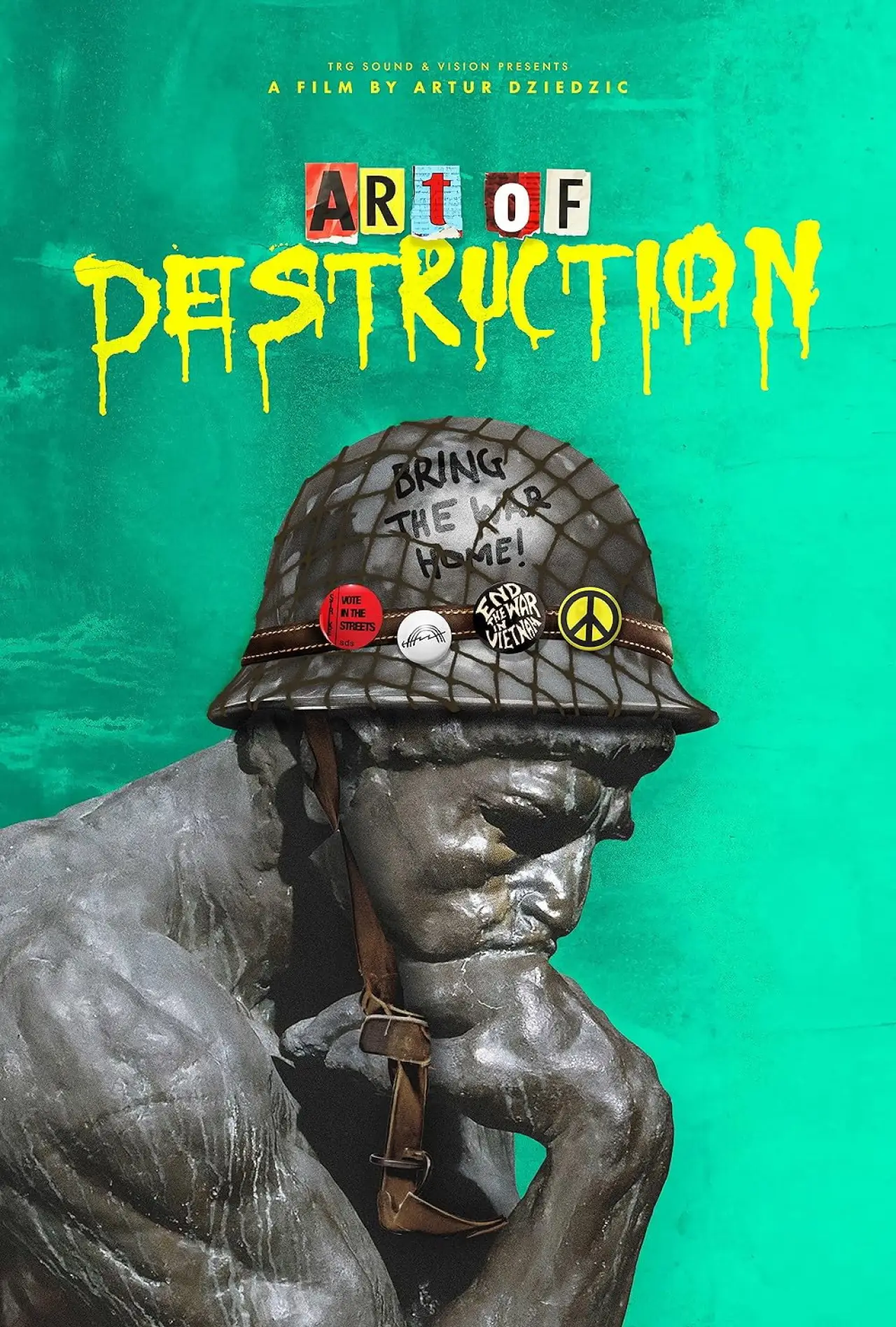 Plakat filmowy "Art of Destruction"