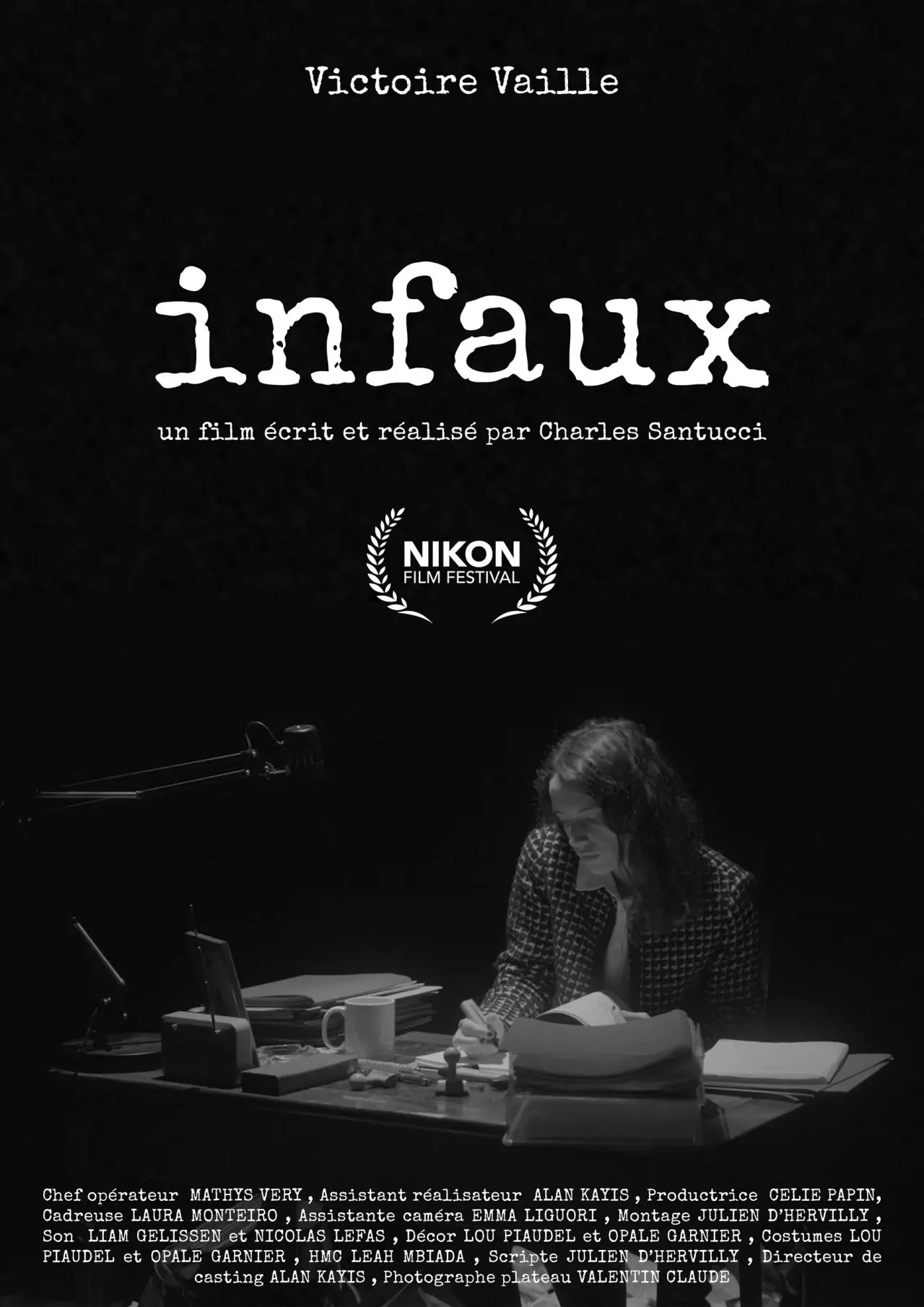 Plakat filmowy "infaux"