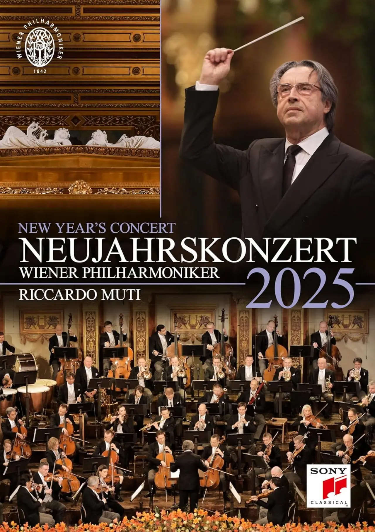 Plakat filmowy "Neujahrskonzert der Wiener Philharmoniker 2025"