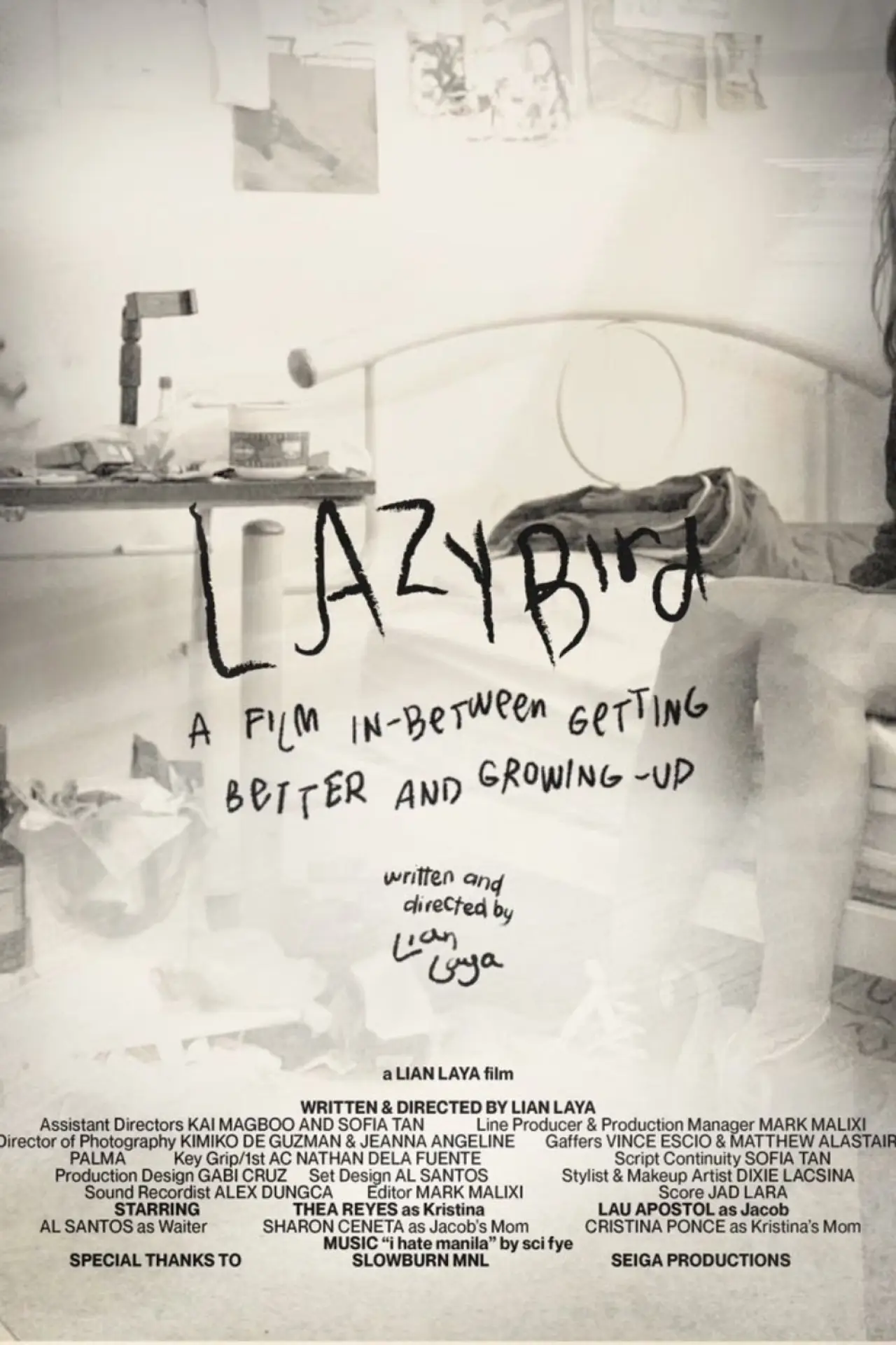 Plakat filmowy "Lazy Bird"