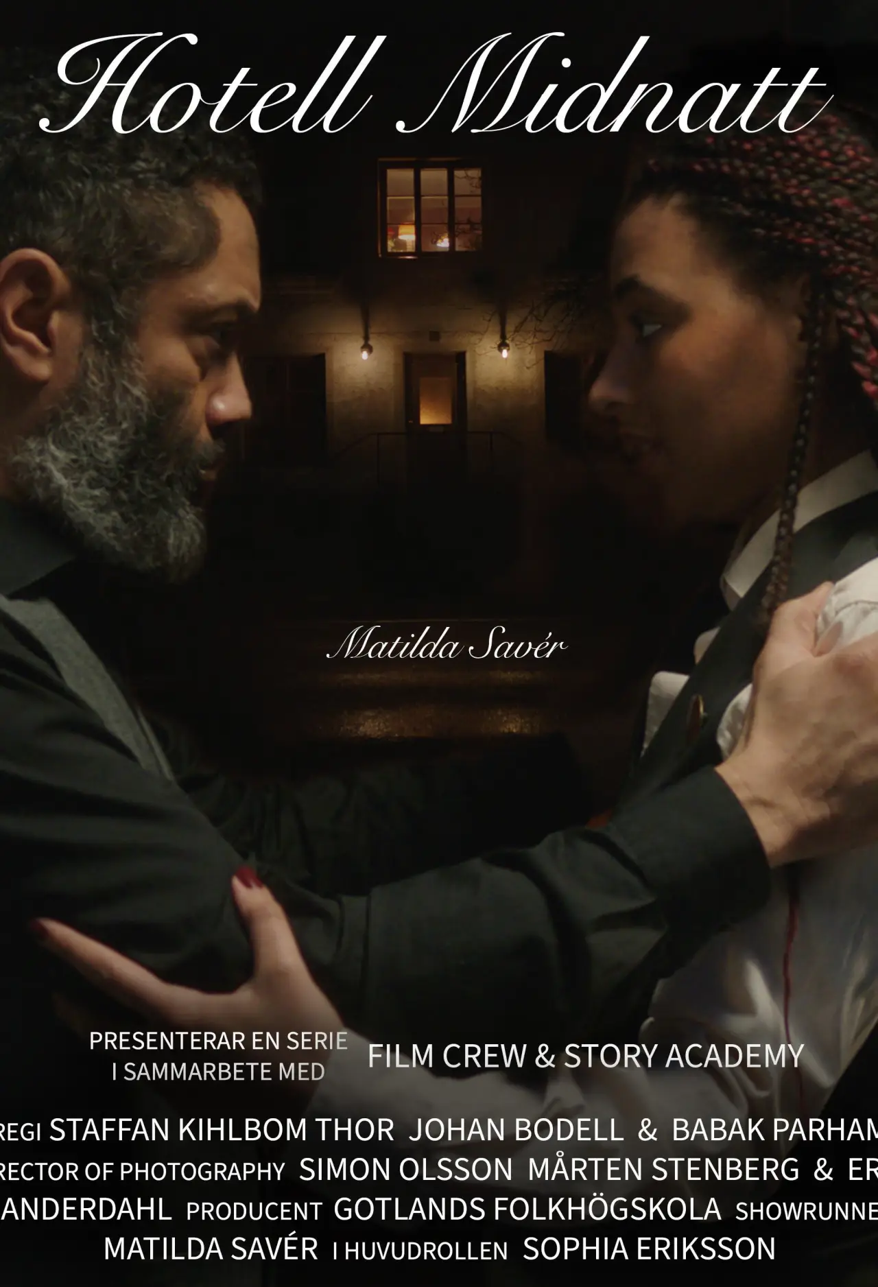 Plakat filmowy "Hotel Midnight"