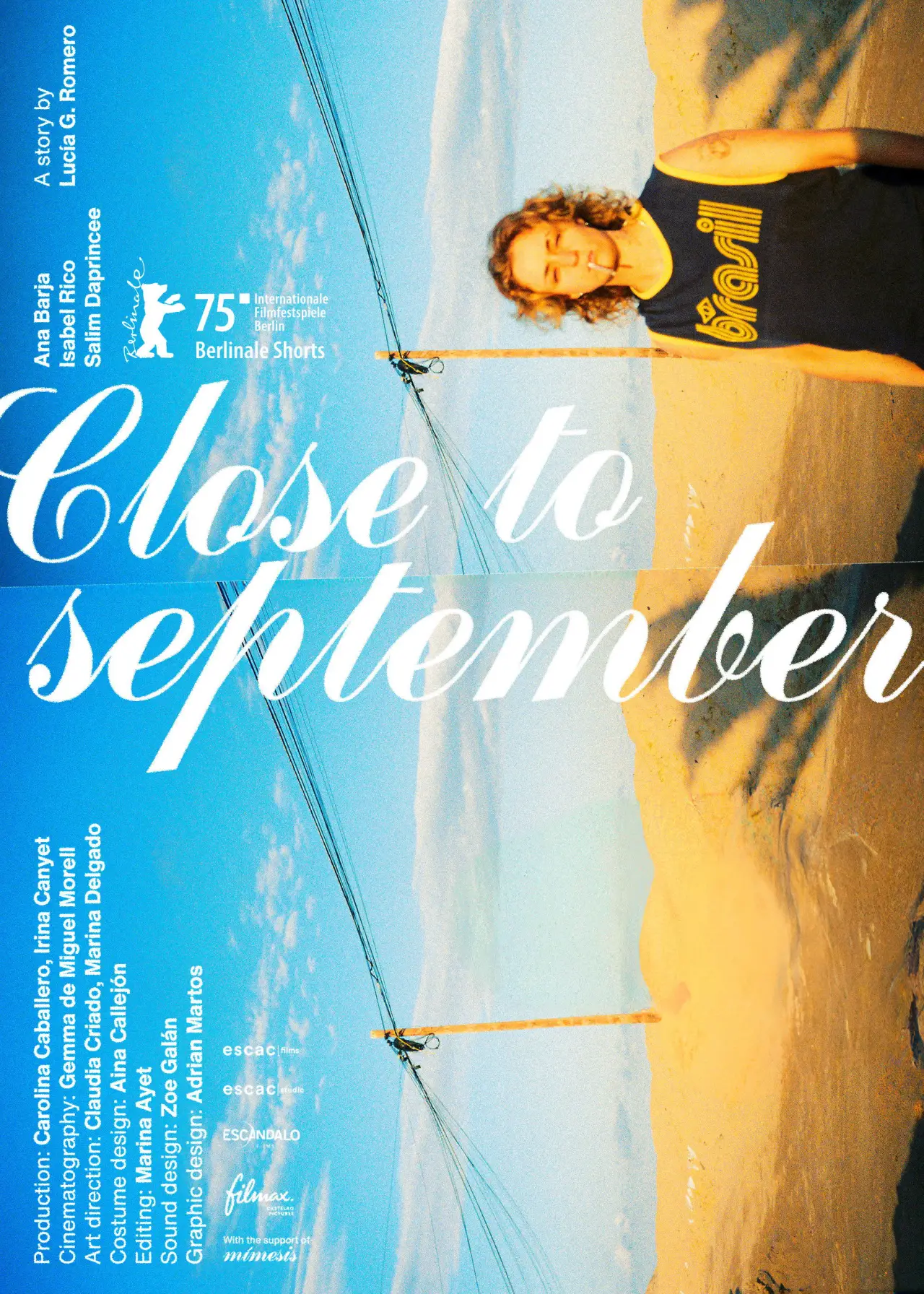 Plakat filmowy "Casi septiembre"