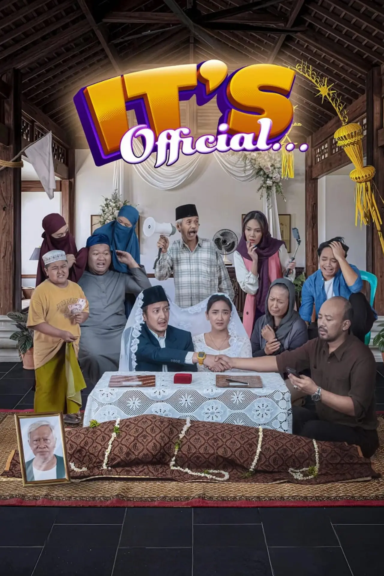 Plakat filmowy "Sah! Katanya..."
