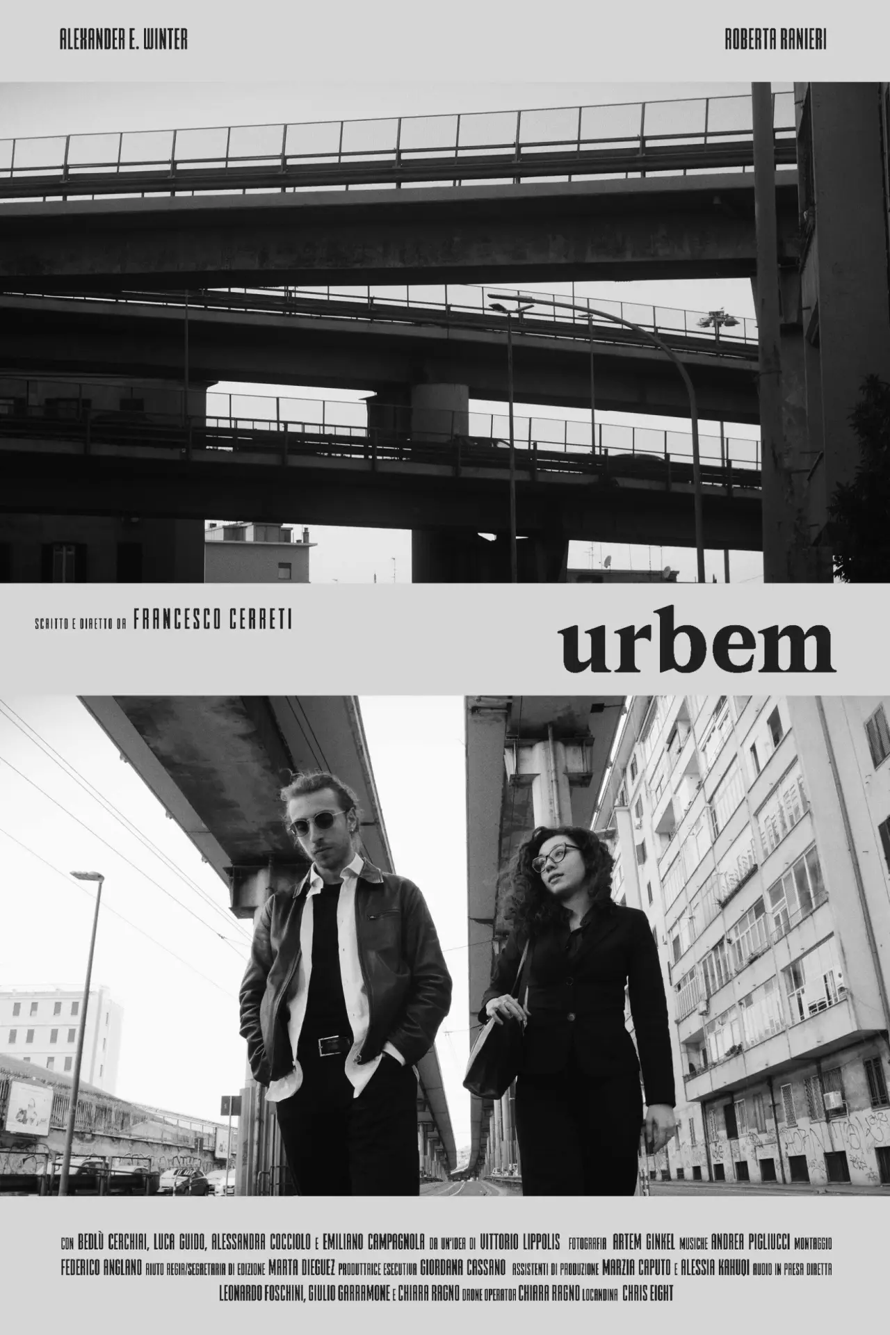 Plakat filmowy "Urbem"