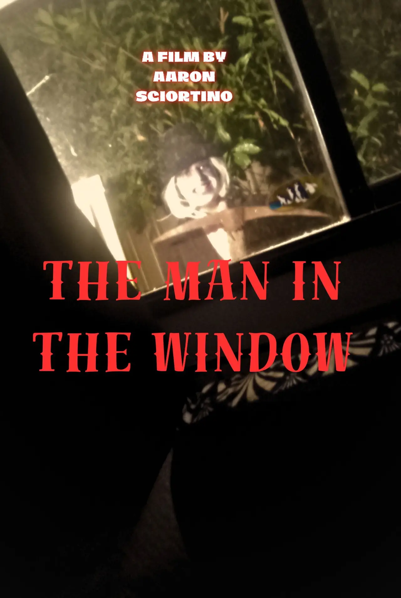 Plakat filmowy "The man in the window"