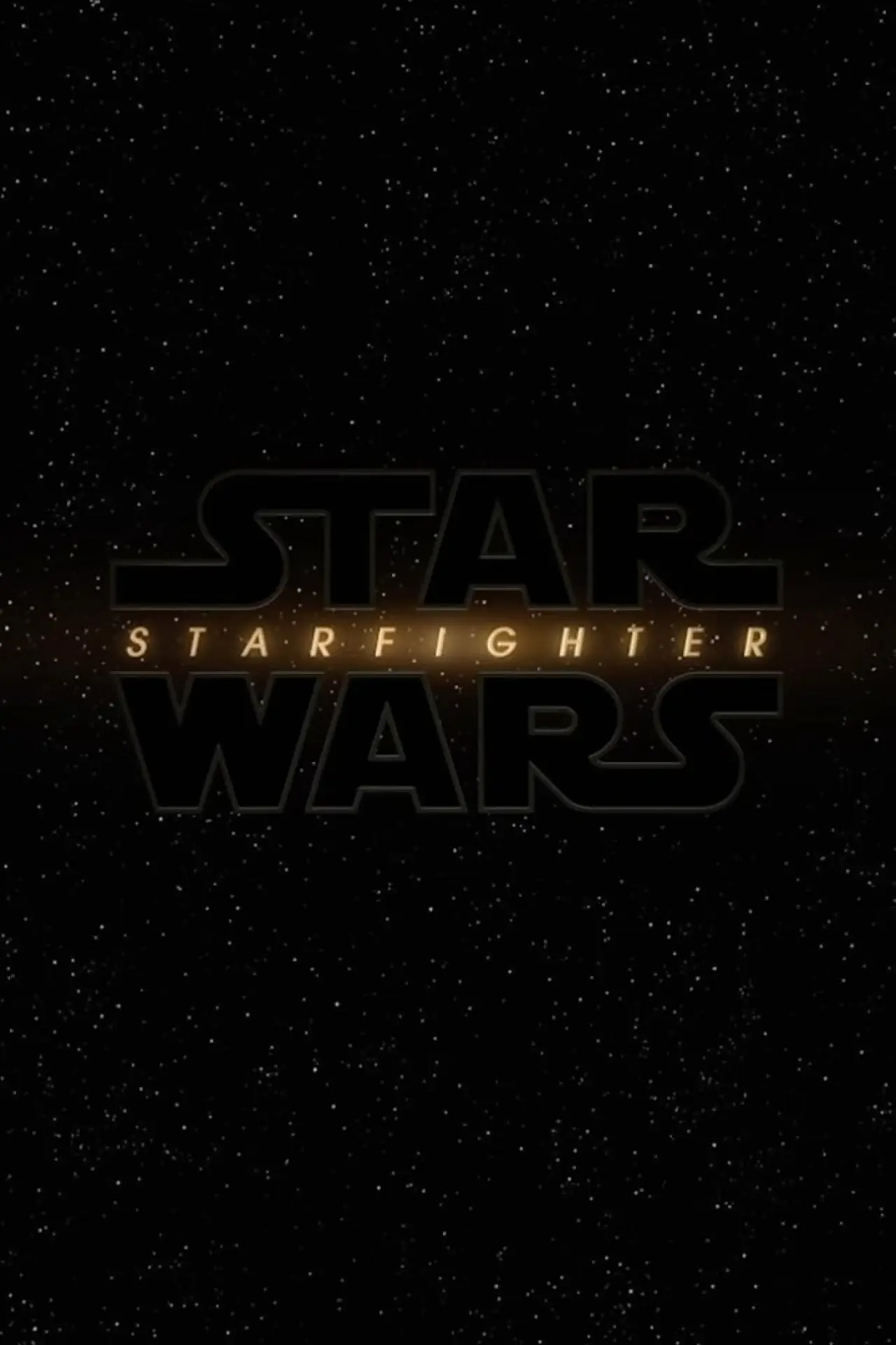 Plakat filmowy "Star Wars: Starfighter"