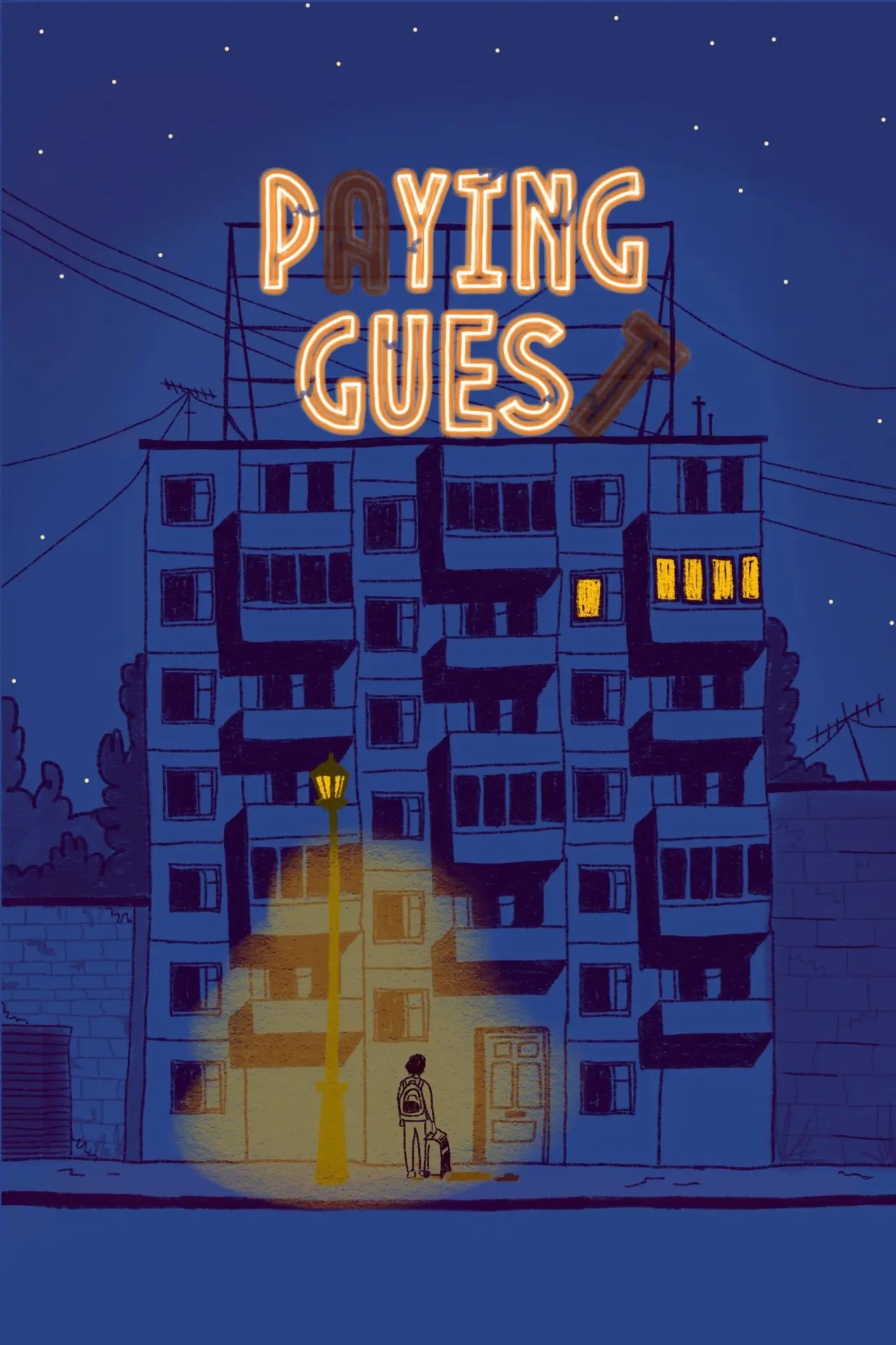 Plakat filmowy "Paying Guest"