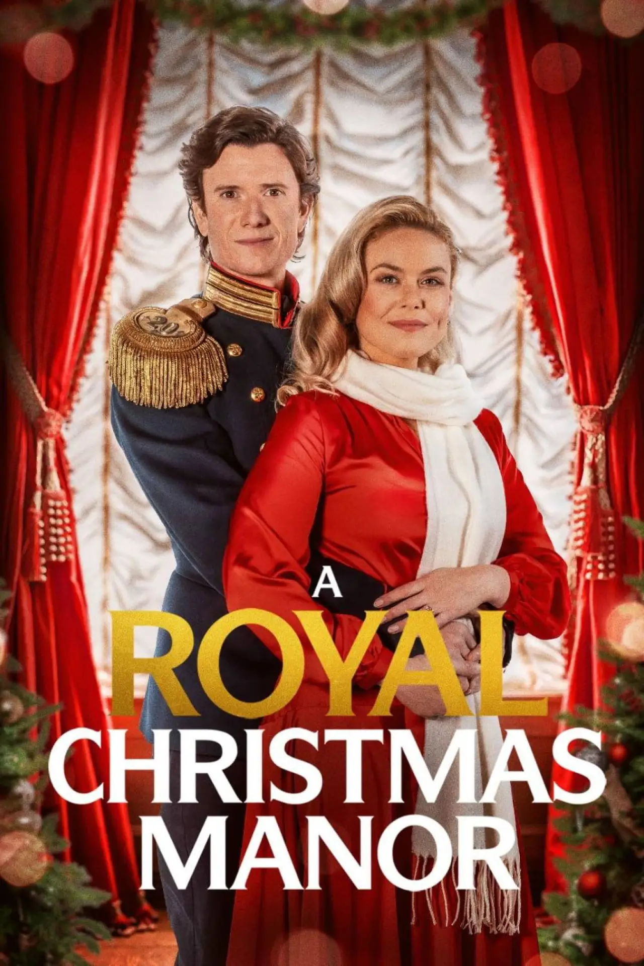 Plakat filmowy "A Royal Christmas Manor"