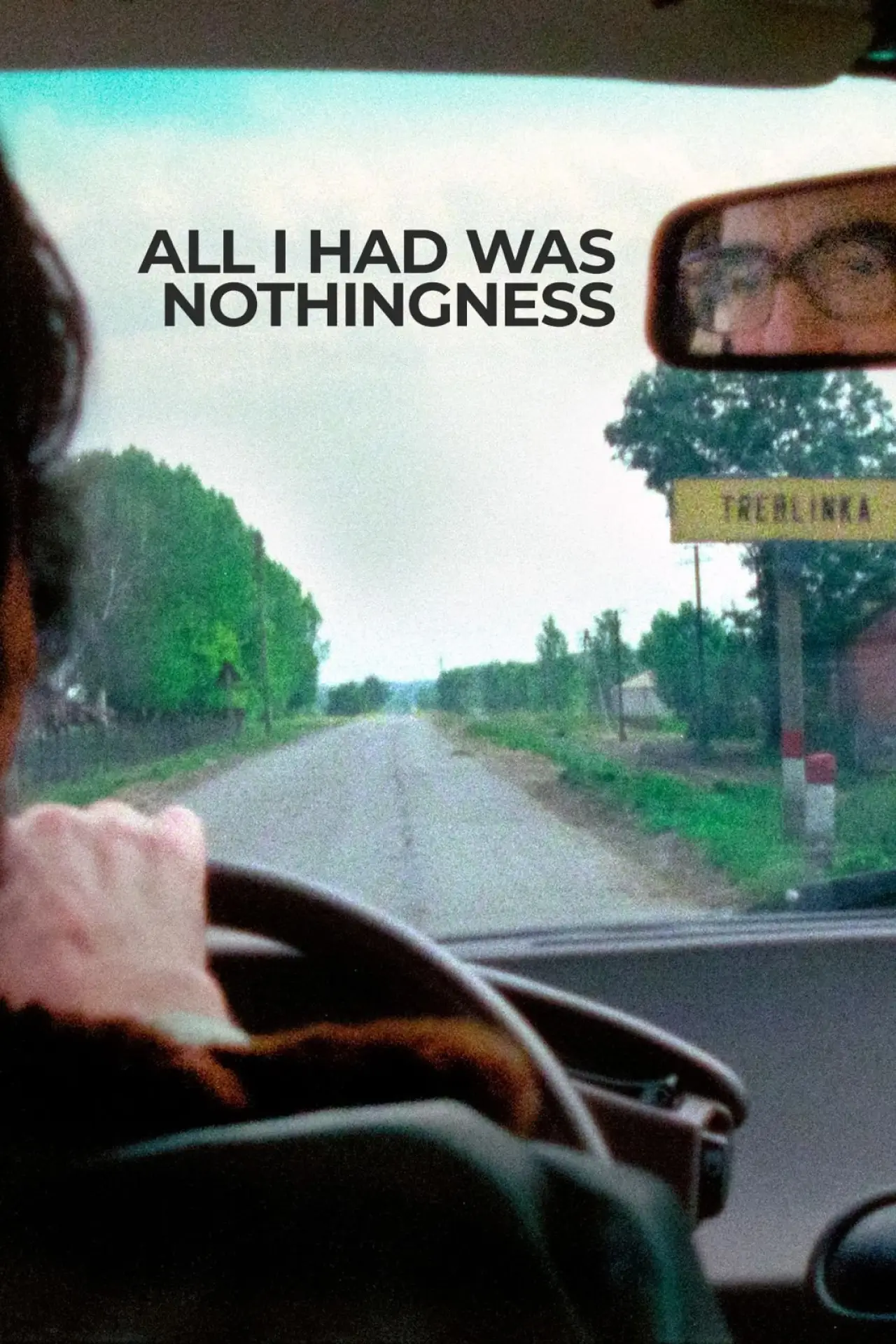 Plakat filmowy "Nie miałem nic poza pustką. Shoah Lanzmanna"