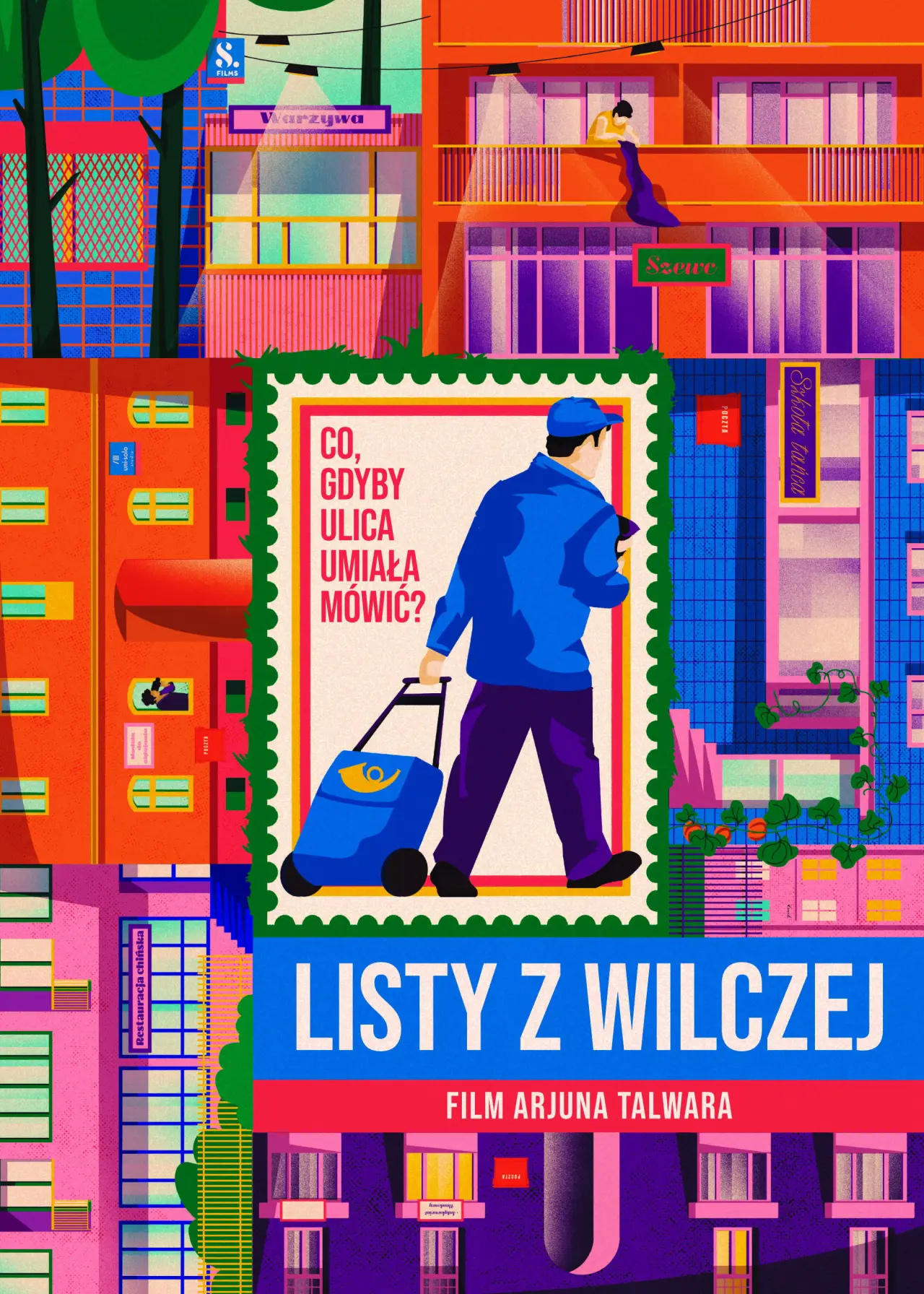 Plakat filmowy "Listy z Wilczej"