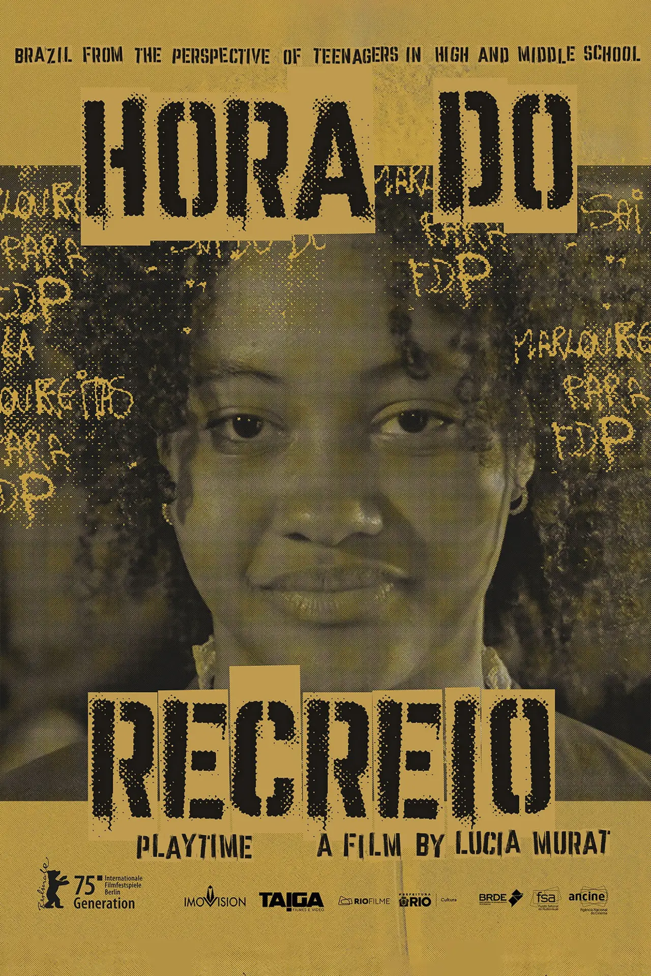 Plakat filmowy "Hora do recreio"