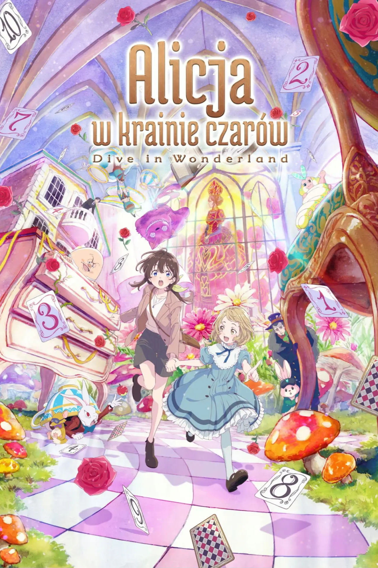 Plakat filmowy "Alicja w Krainie Czarów: Dive in Wonderland"