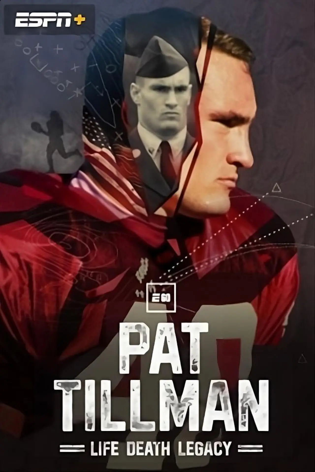 Plakat filmowy "Pat Tillman: Life. Death. Legacy."