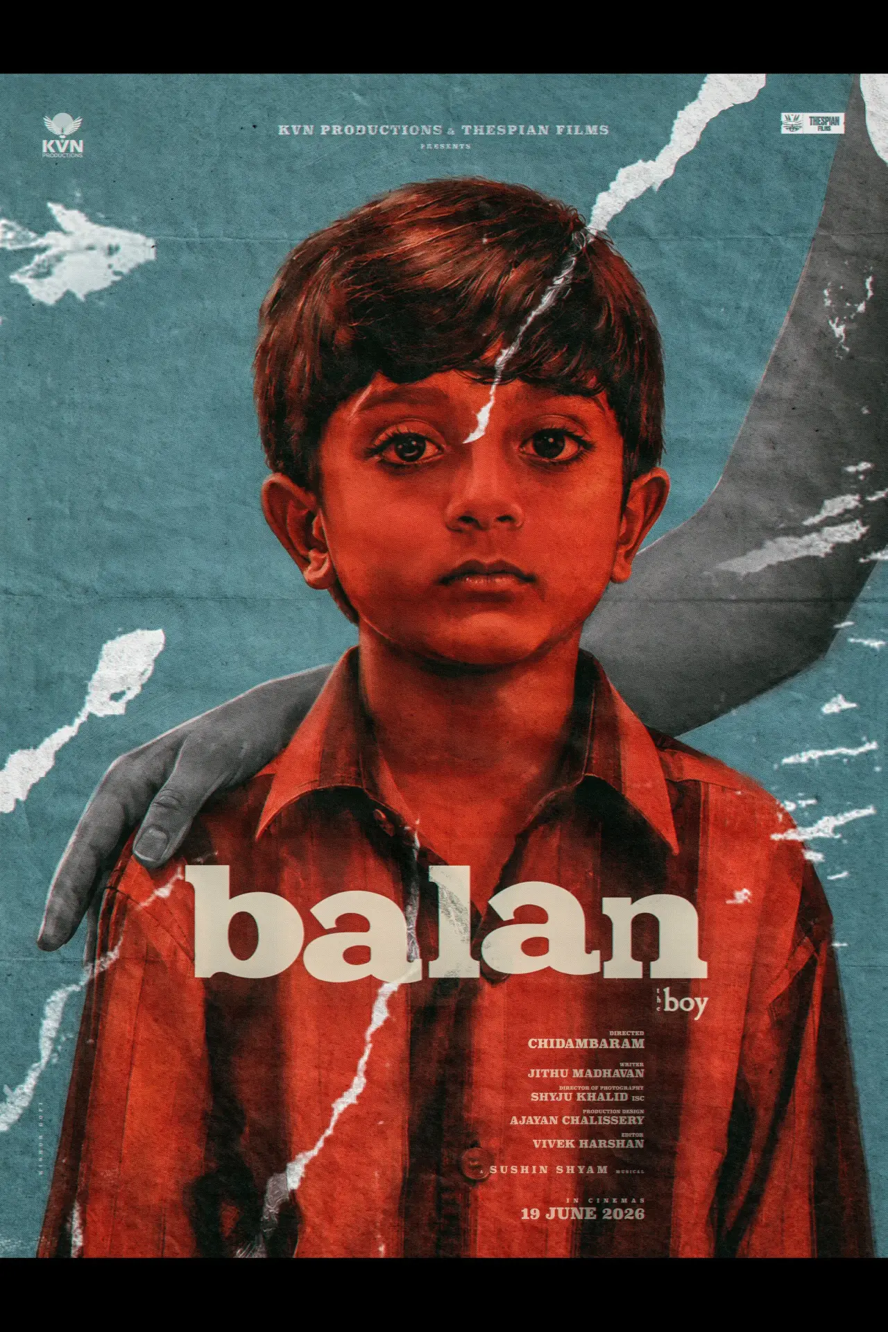 Plakat filmowy "ബാലൻ  - The Boy"