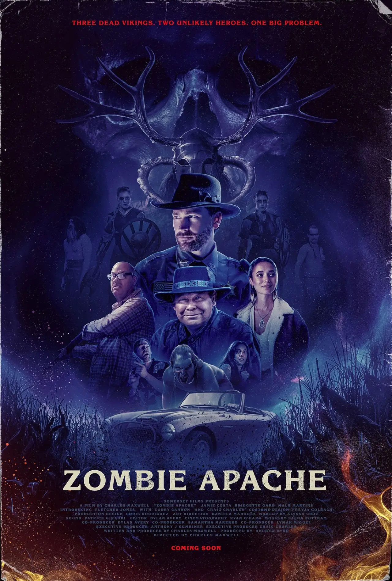 Plakat filmowy "Zombie Apache"