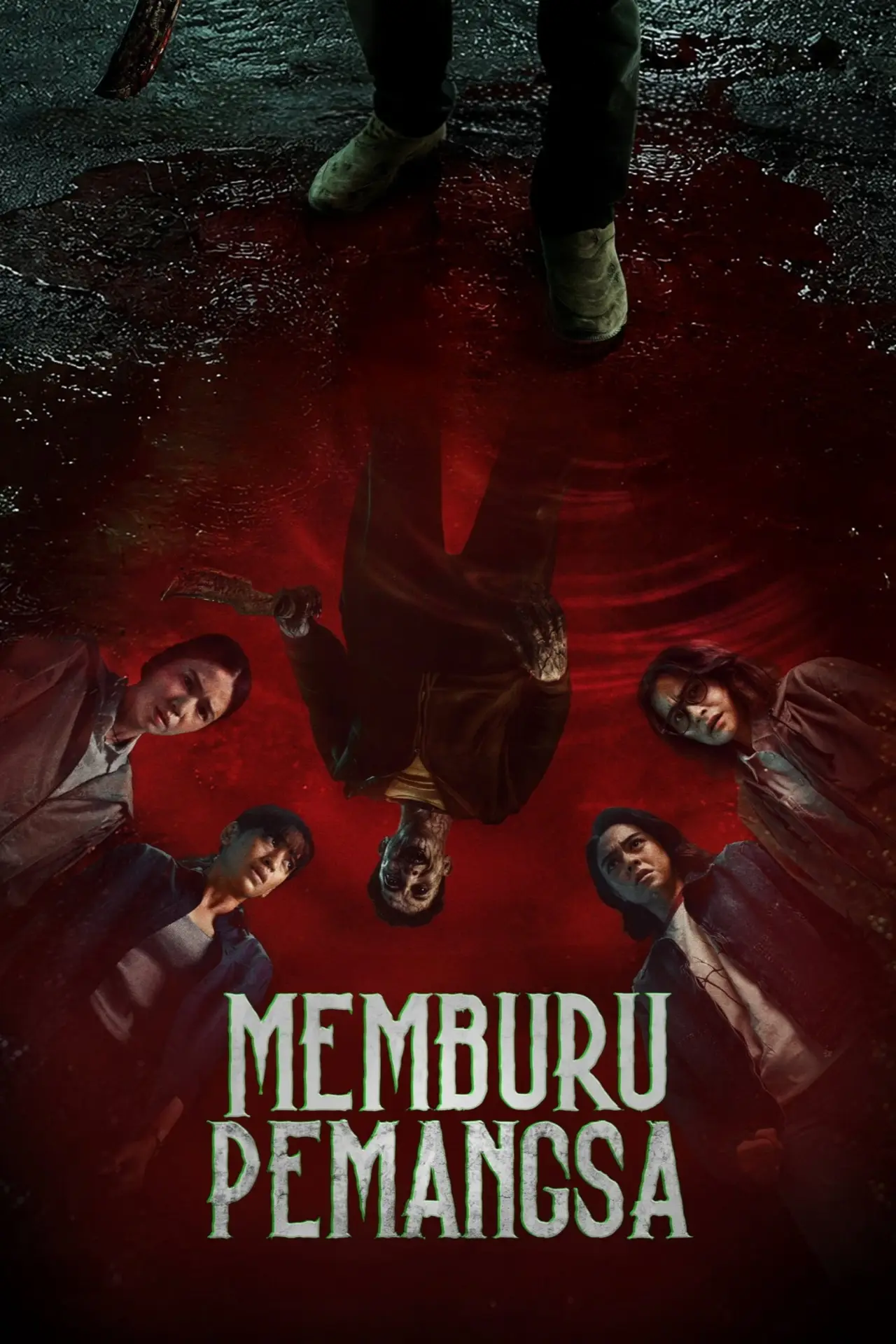 Plakat filmowy "Memburu Pemangsa"