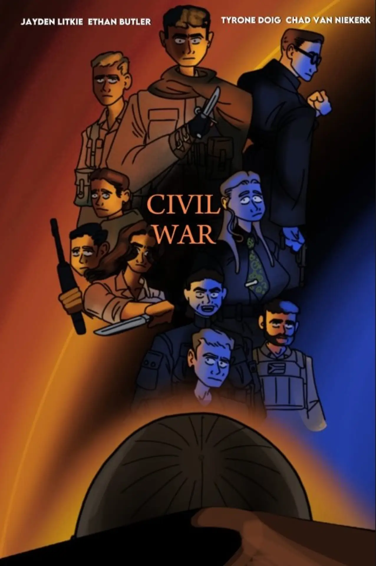 Plakat filmowy "Civil War"