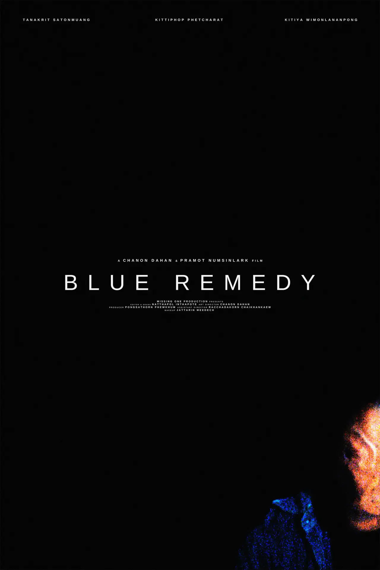 Plakat filmowy "Blue Remedy"