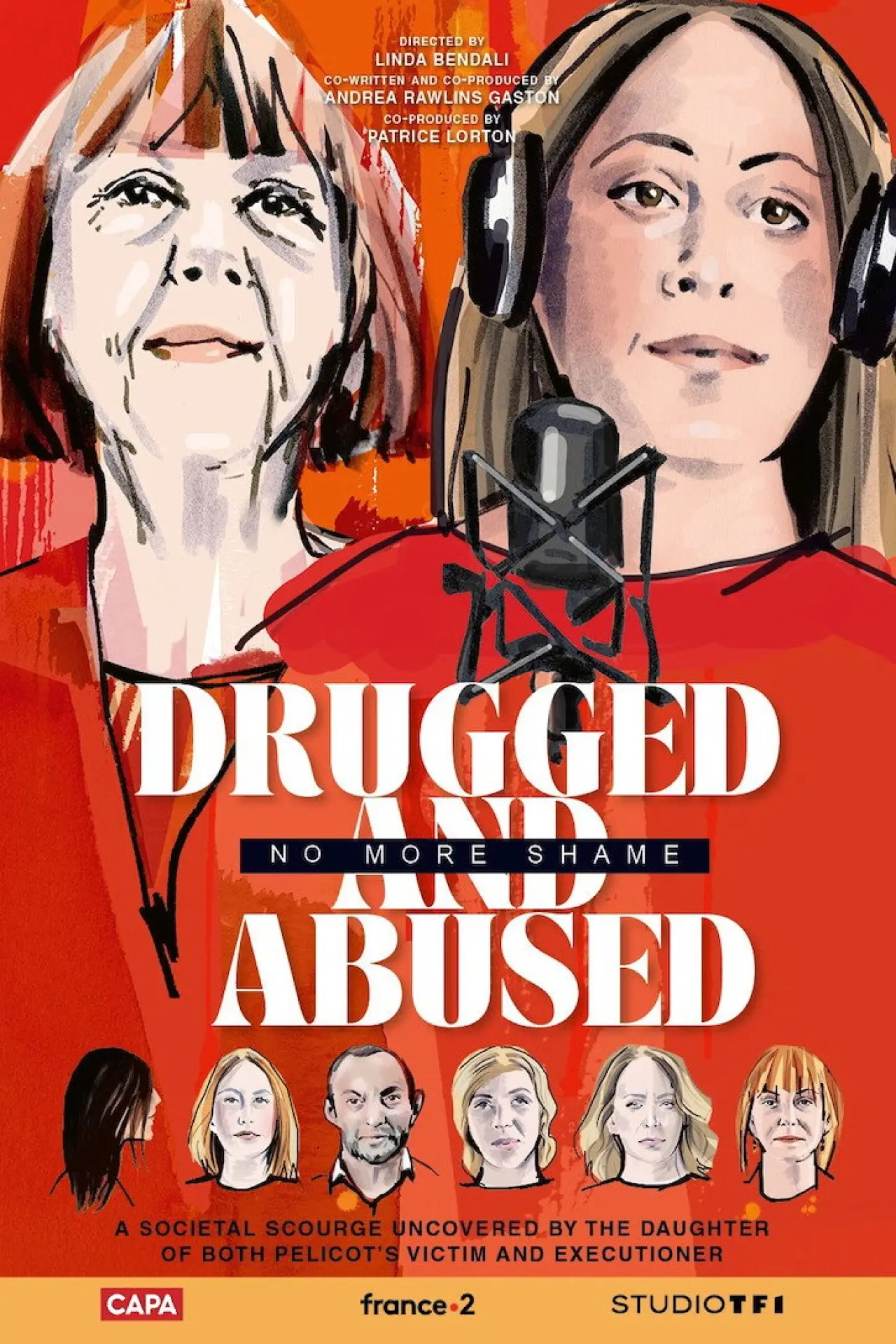 Plakat filmowy "Soumission chimique: pour que la honte change de camp"