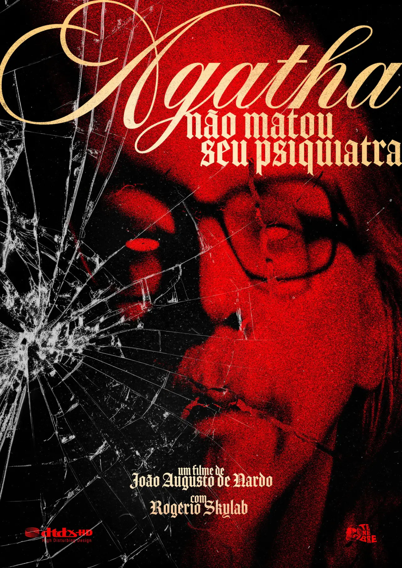 Plakat filmowy "Ágatha Não Matou Seu Psiquiatra"