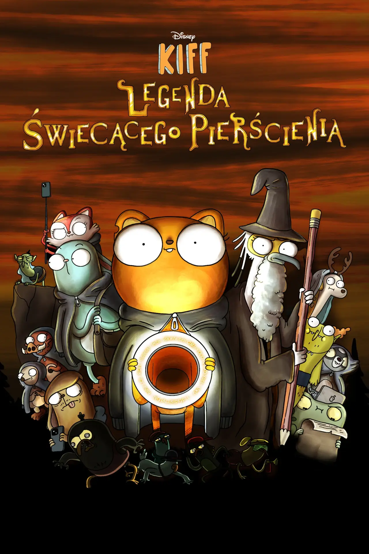 Plakat filmowy "Kiff: Legenda święcącego pierścienia"