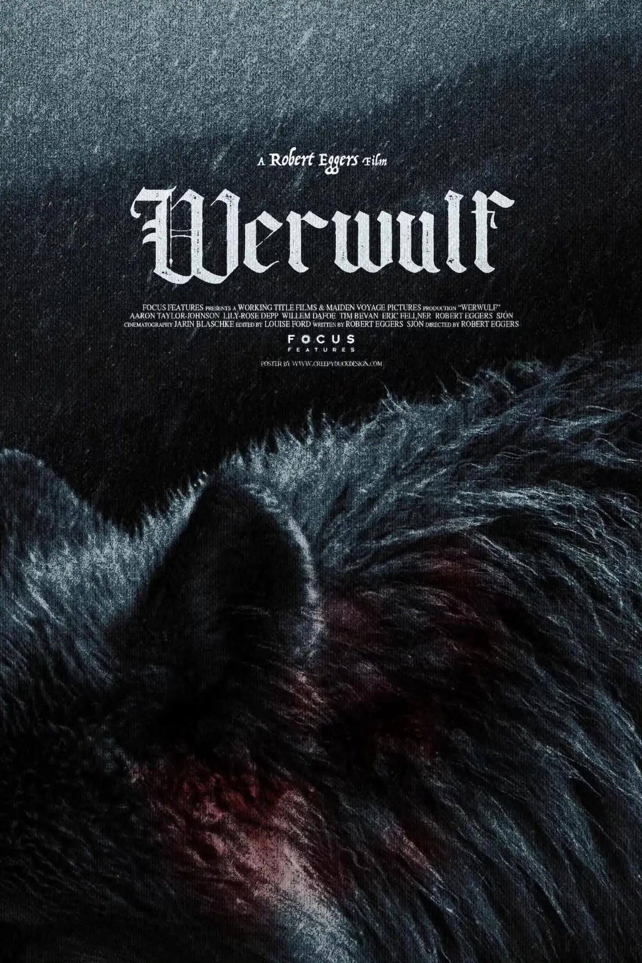 Plakat filmowy "Werwulf"