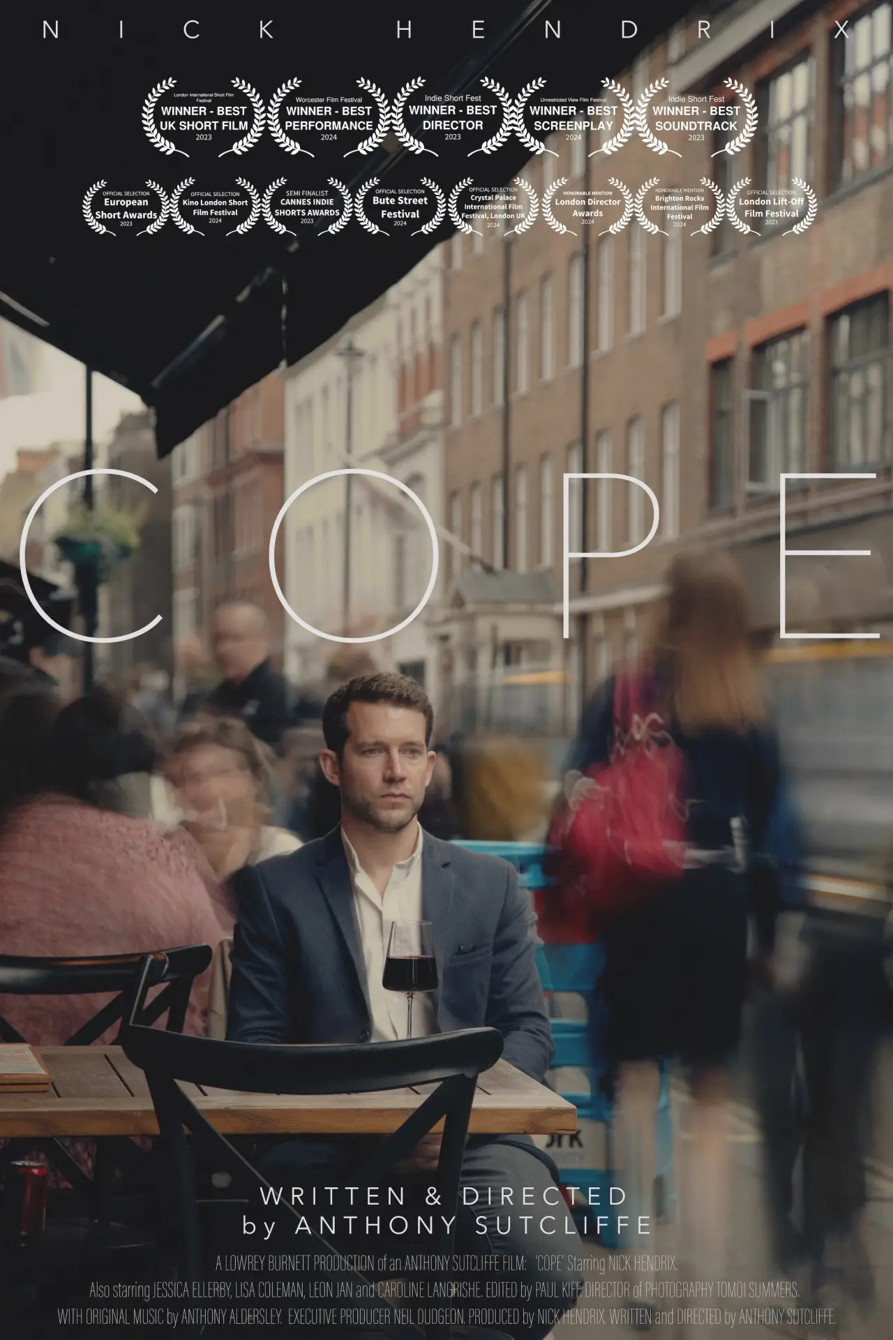 Plakat filmowy "Cope"