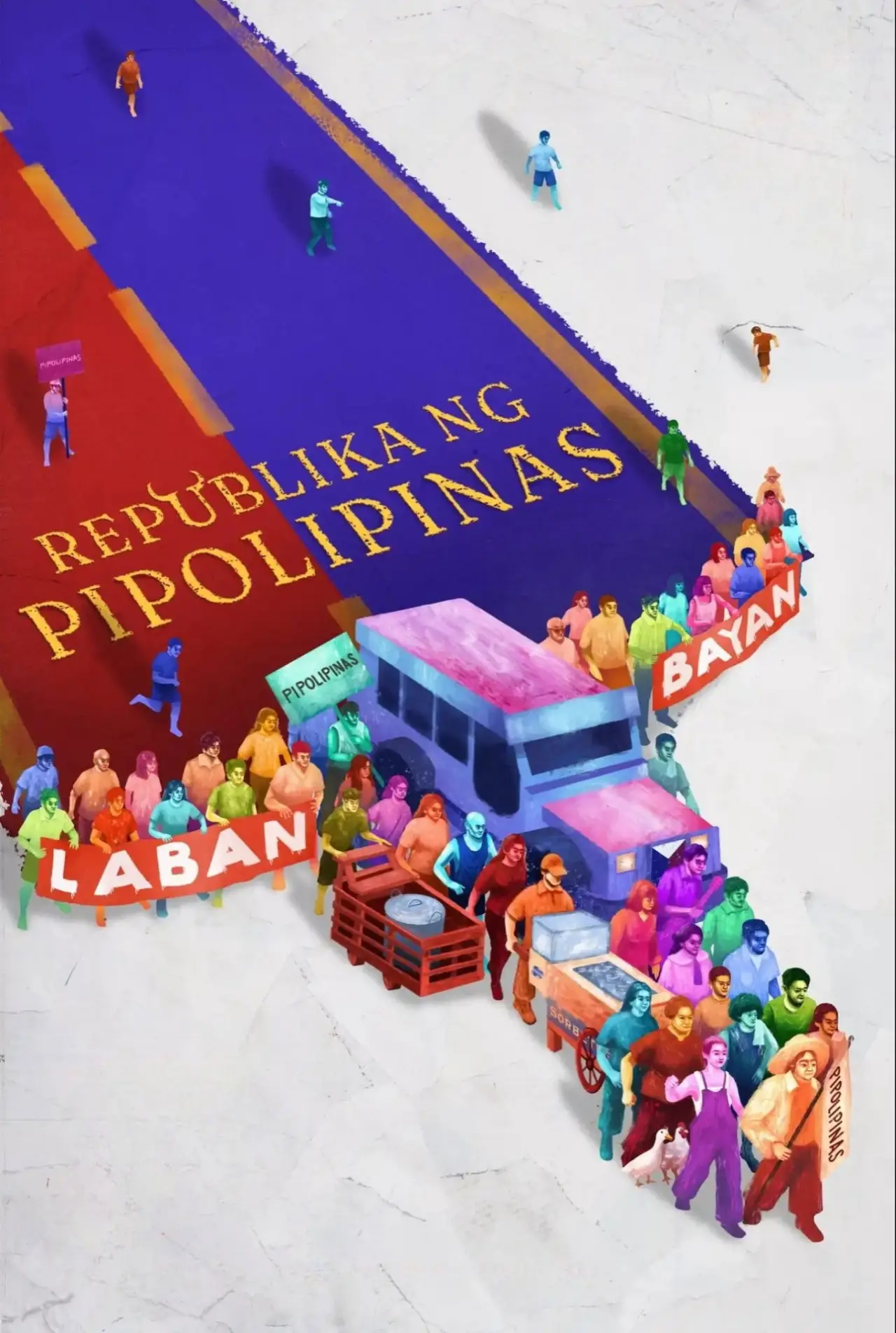 Plakat filmowy "Republika ng Pipolipinas"