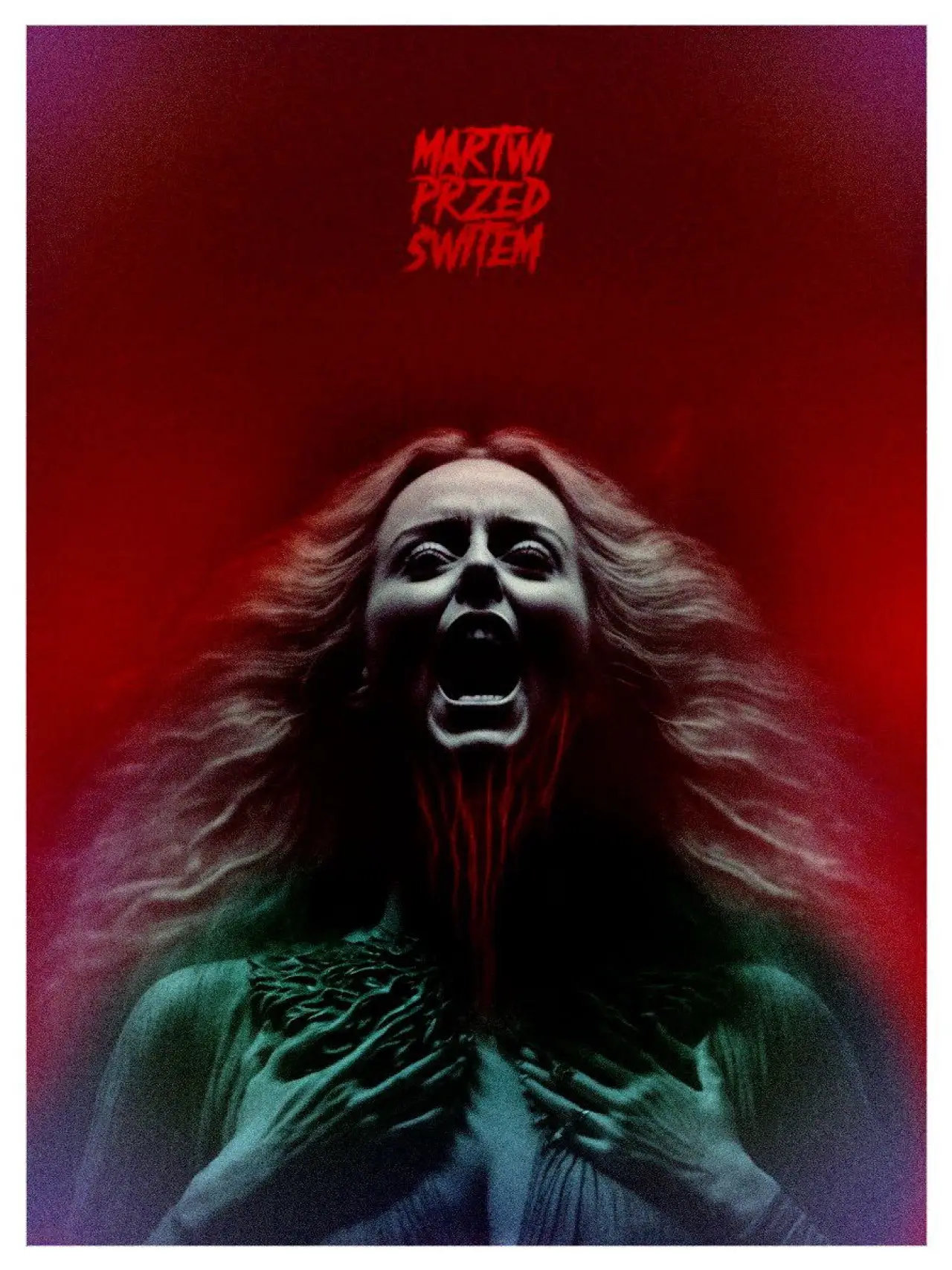Plakat filmowy "Martwi przed świtem"