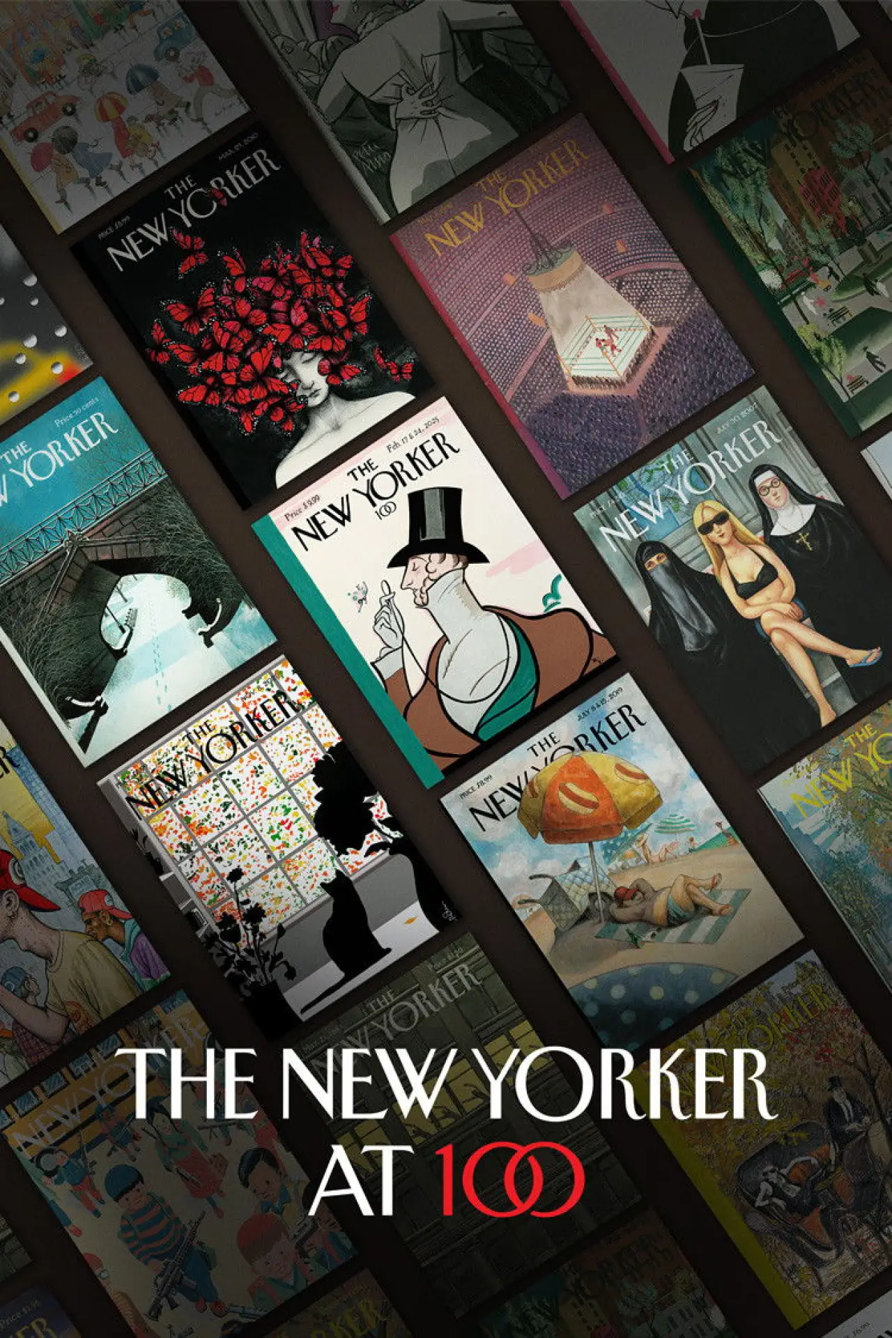 Plakat filmowy "100 lat New Yorkera"