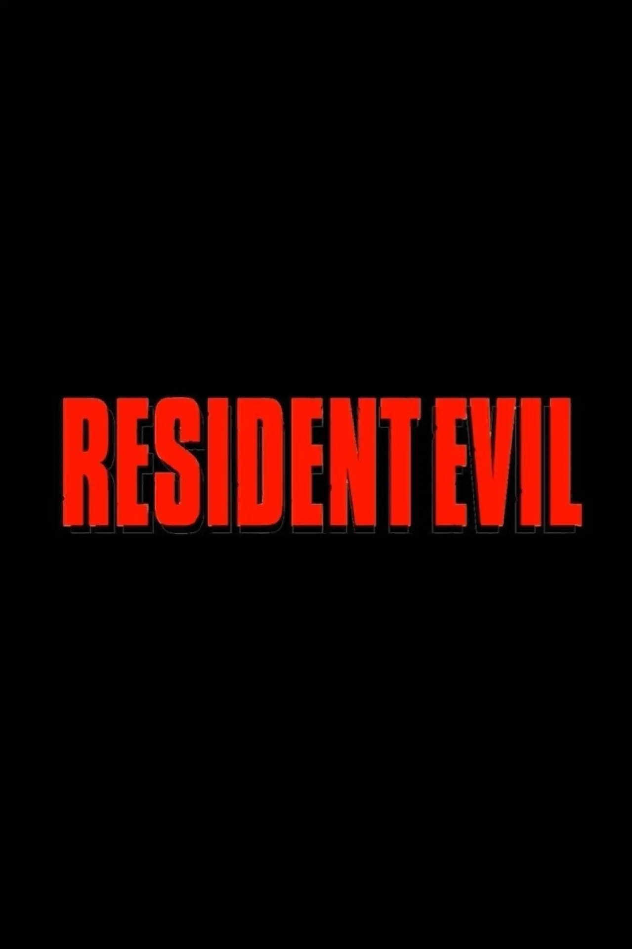 Plakat filmowy "Resident Evil"