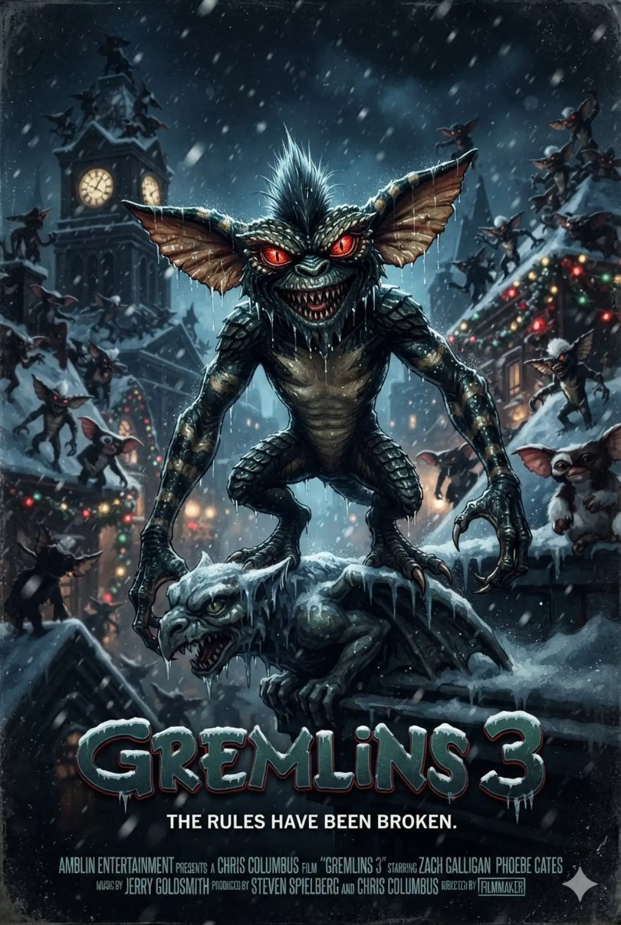 Plakat filmowy "Gremlins 3"