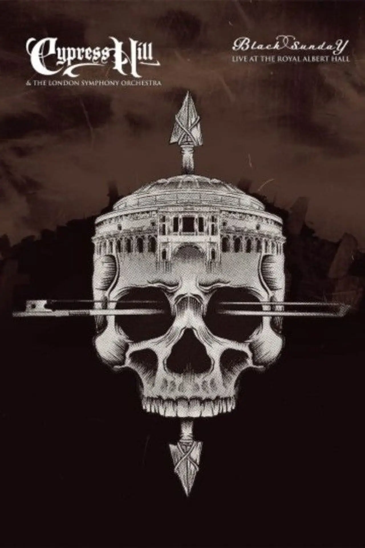 Plakat filmowy "Cypress Hill & the London Symphony Orchestra - Black Sunday Live at the Royal Albert Hall"
