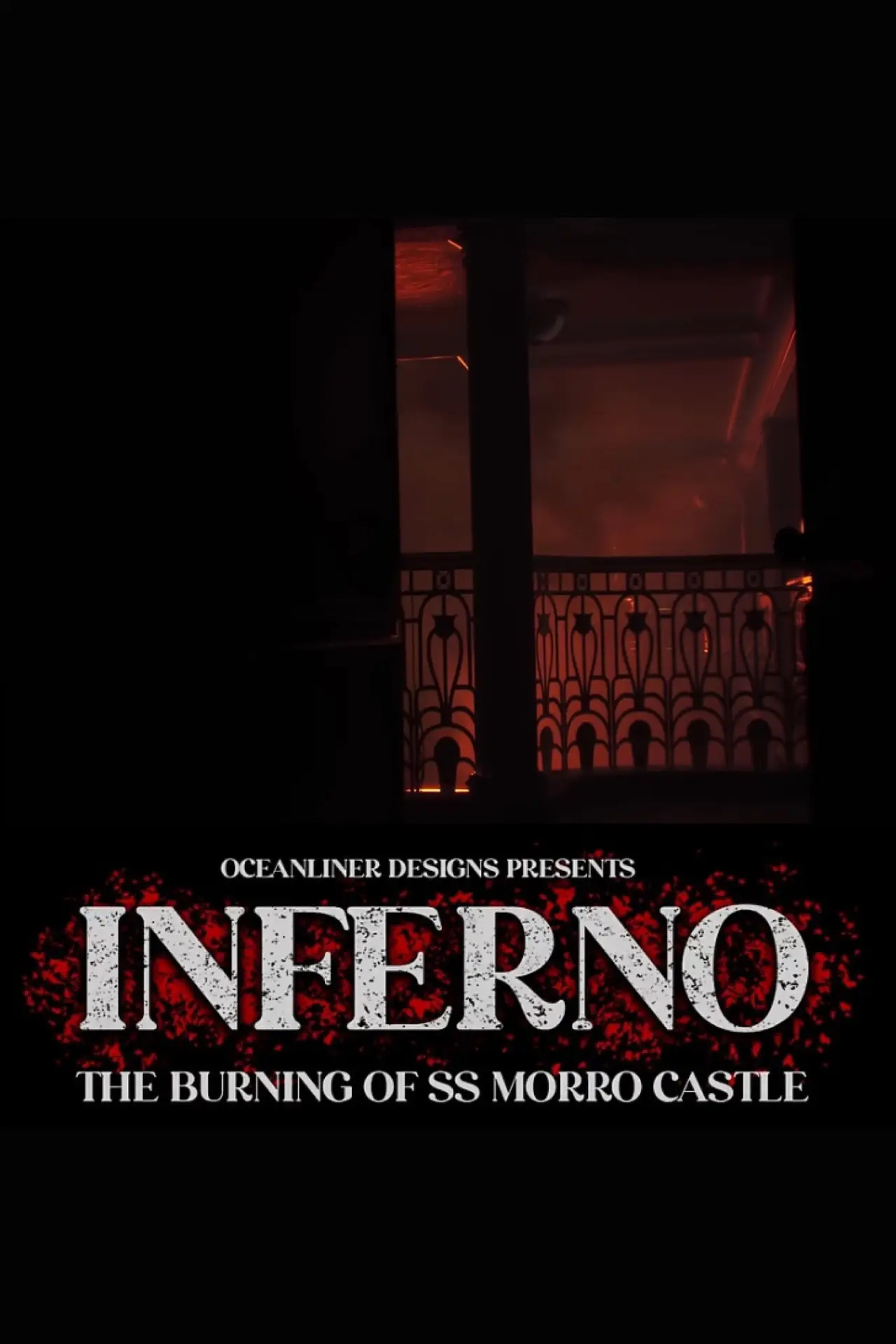 Plakat filmowy "Inferno: The Burning of the SS Morro Castle"