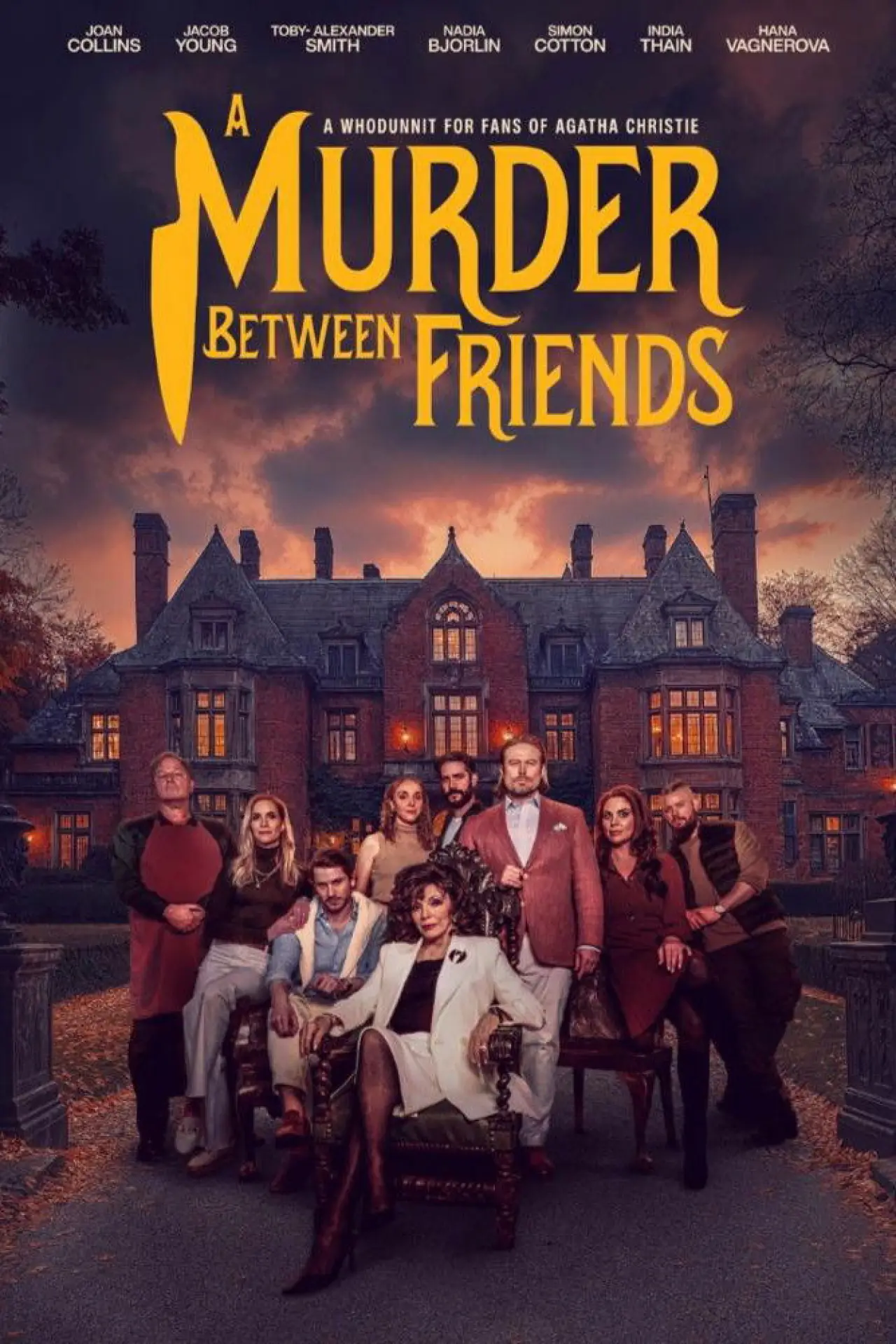 Plakat filmowy "A Murder Between Friends"