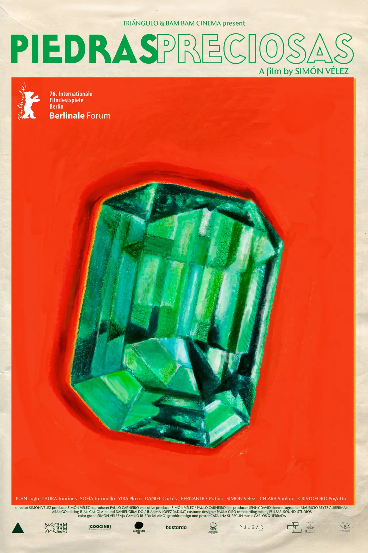 Plakat filmowy "Piedras Preciosas"
