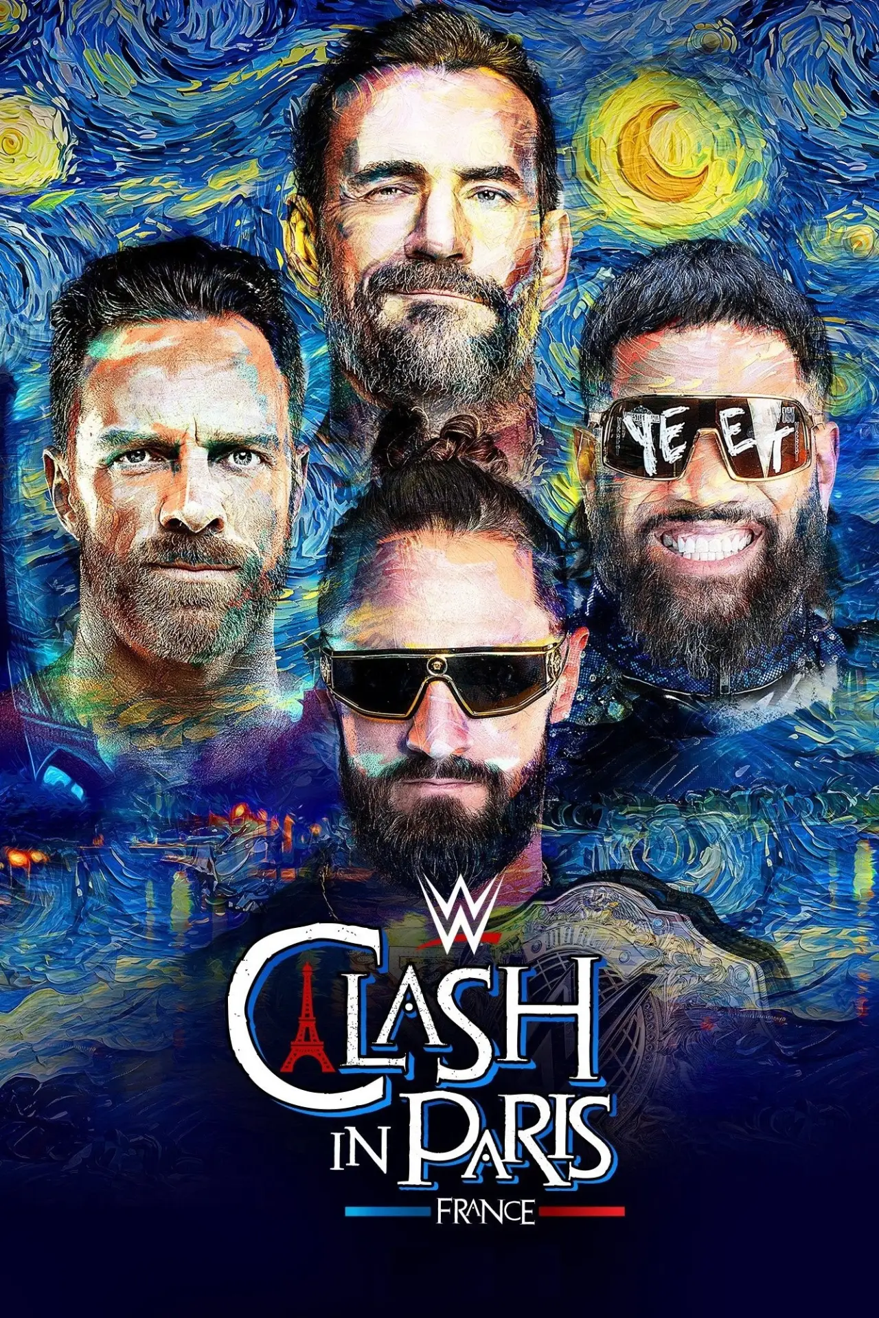 Plakat filmowy "WWE Clash in Paris 2025"