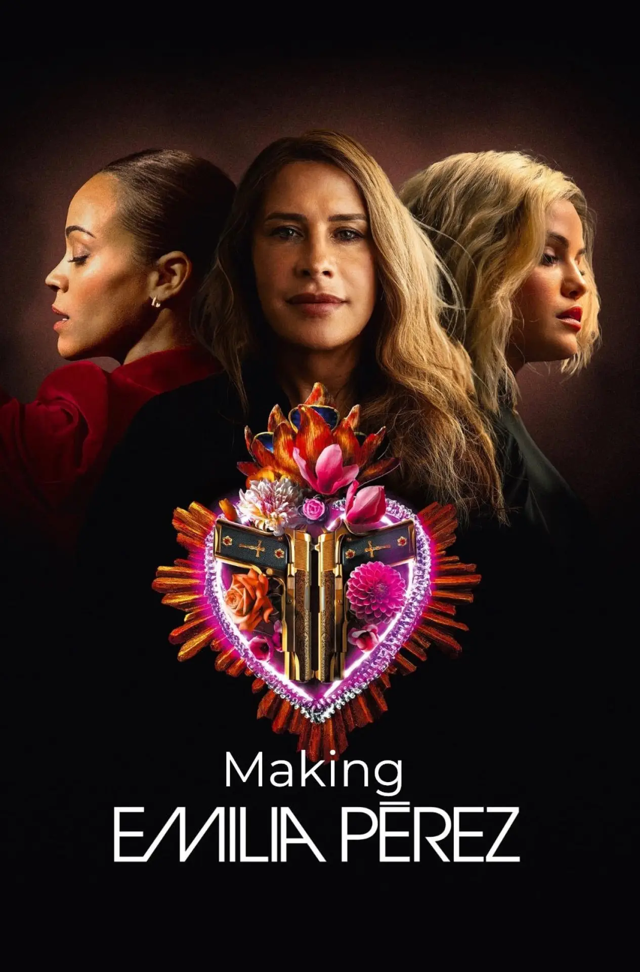 Plakat filmowy "Making Emilia Pérez"