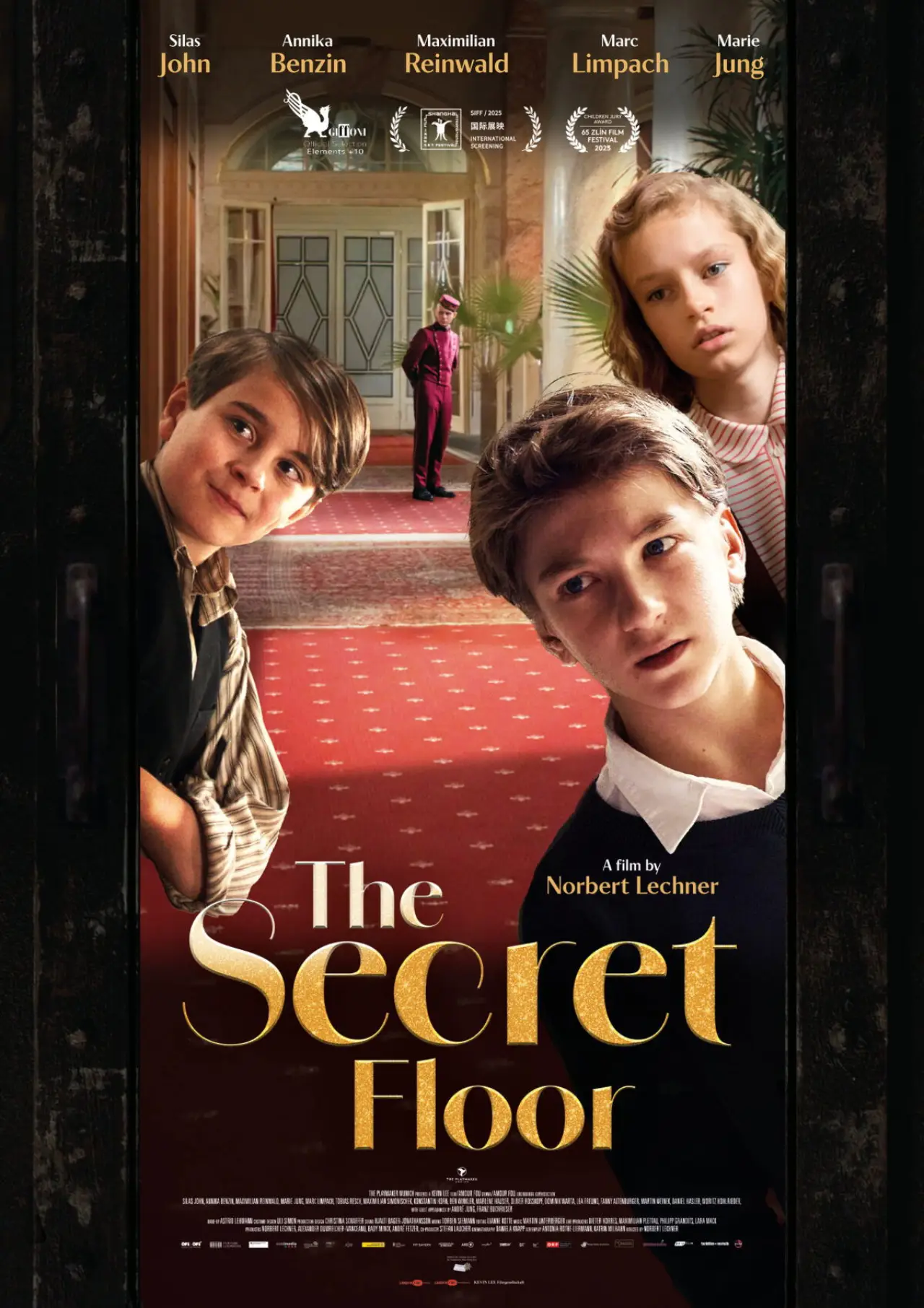 Plakat filmowy "Das geheime Stockwerk"