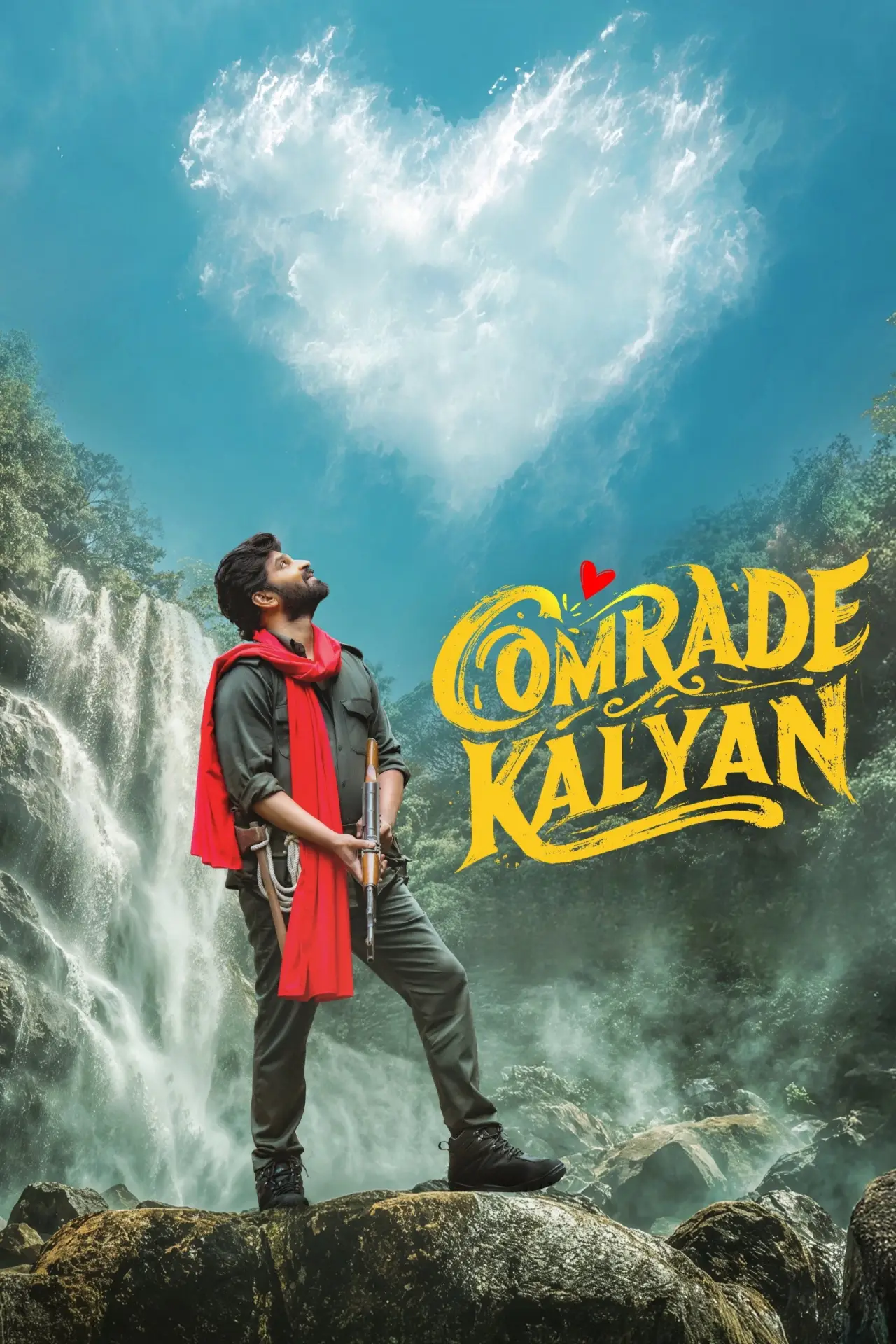 Plakat filmowy "కమ్రేడ్ కళ్యాణ్"