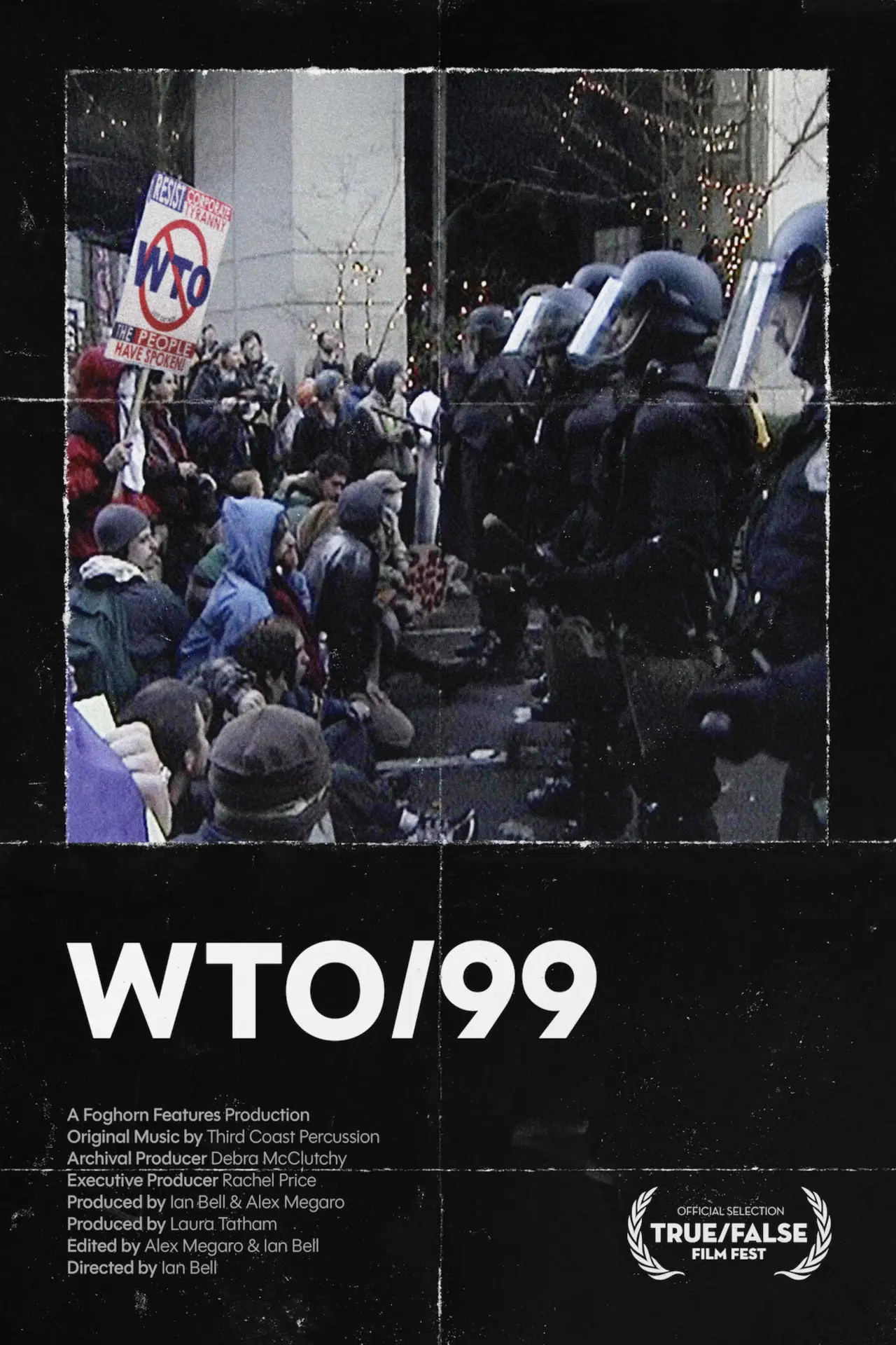 Plakat filmowy "WTO/99"