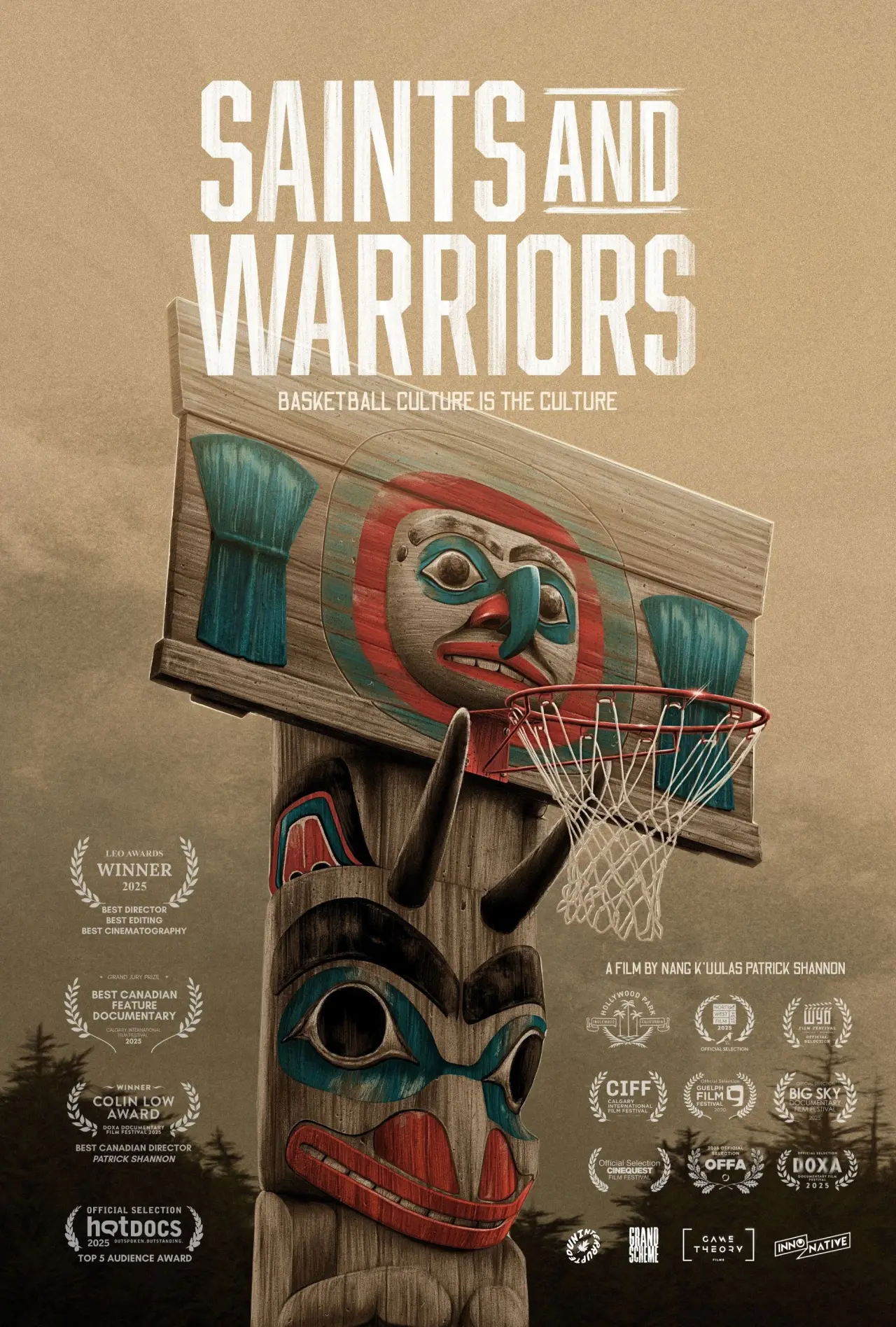 Plakat filmowy "Saints And Warriors"