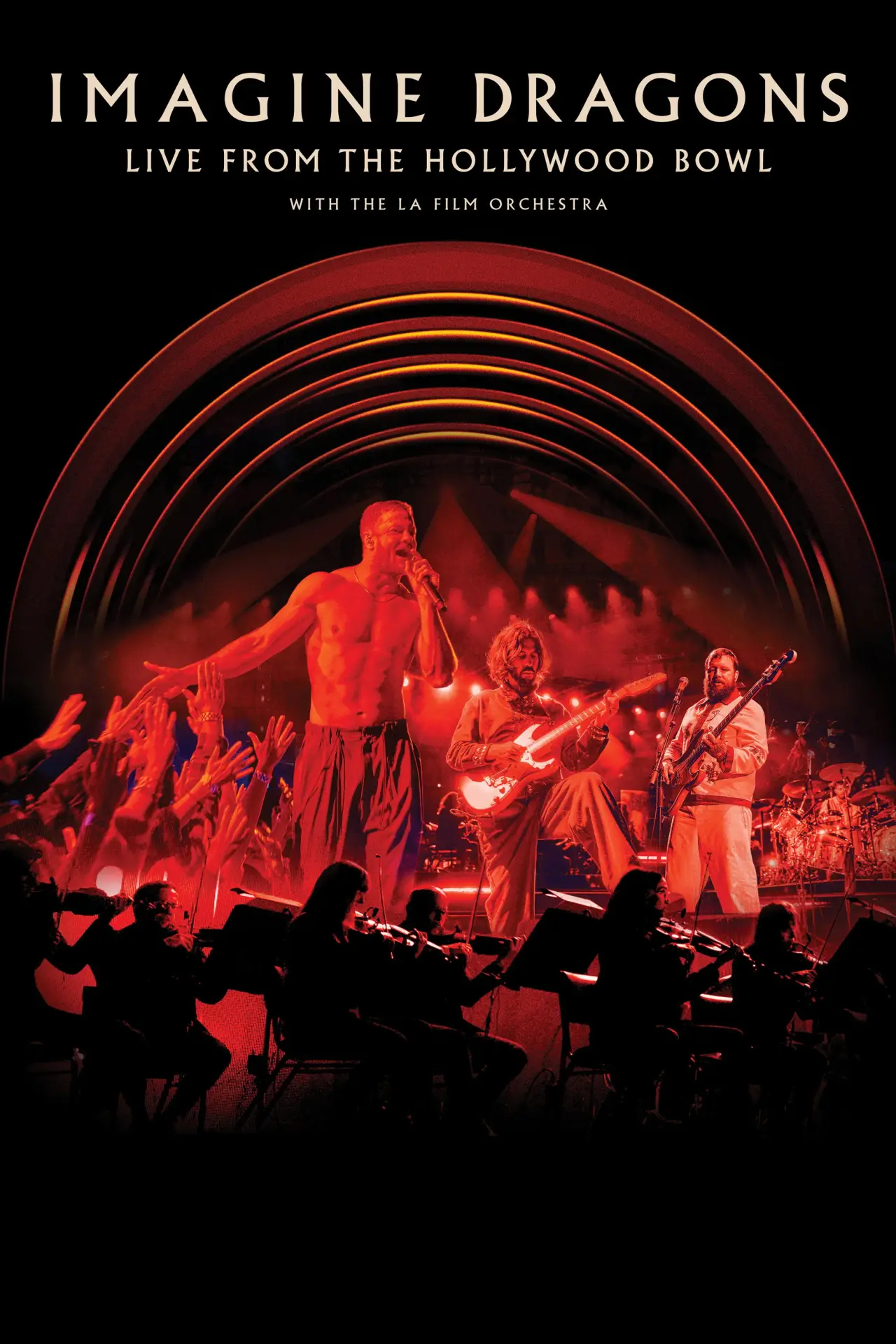 Plakat filmowy "Imagine Dragons: Live from the Hollywood Bowl (with the LA Film Orchestra)"