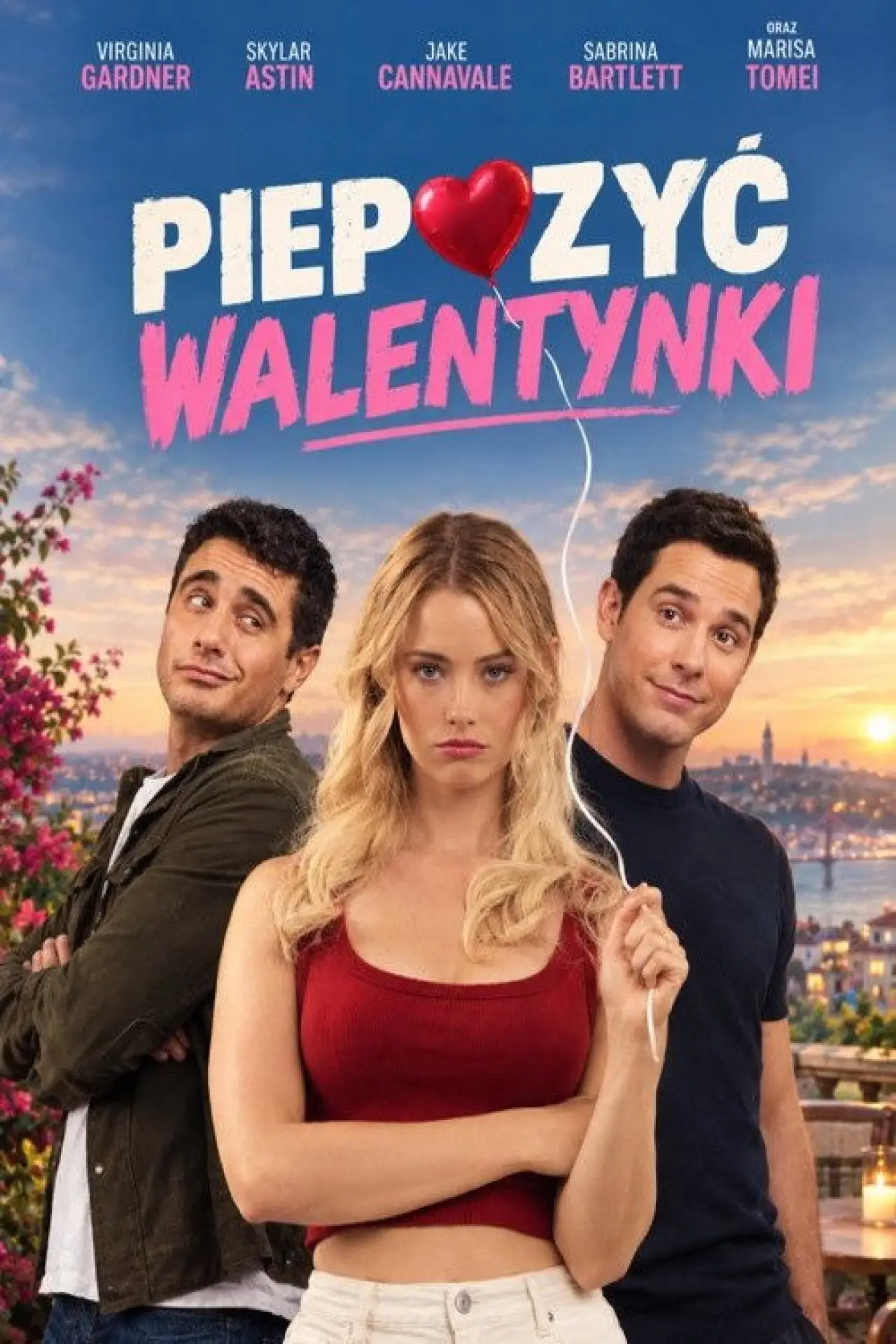 Plakat filmowy "Piep*zyć walentynki"