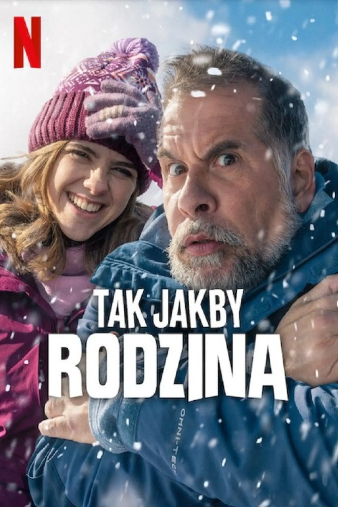 Plakat filmowy "Tak jakby rodzina"