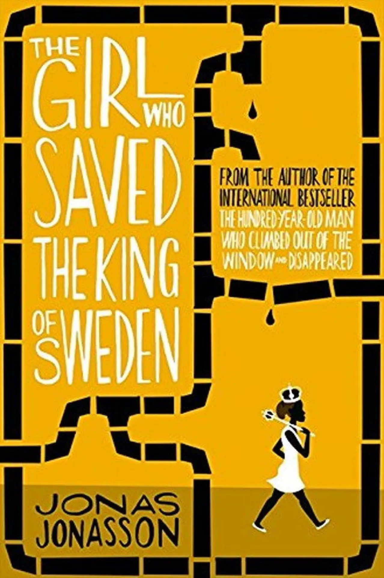 Plakat filmowy "The Girl Who Saved the King of Sweden"