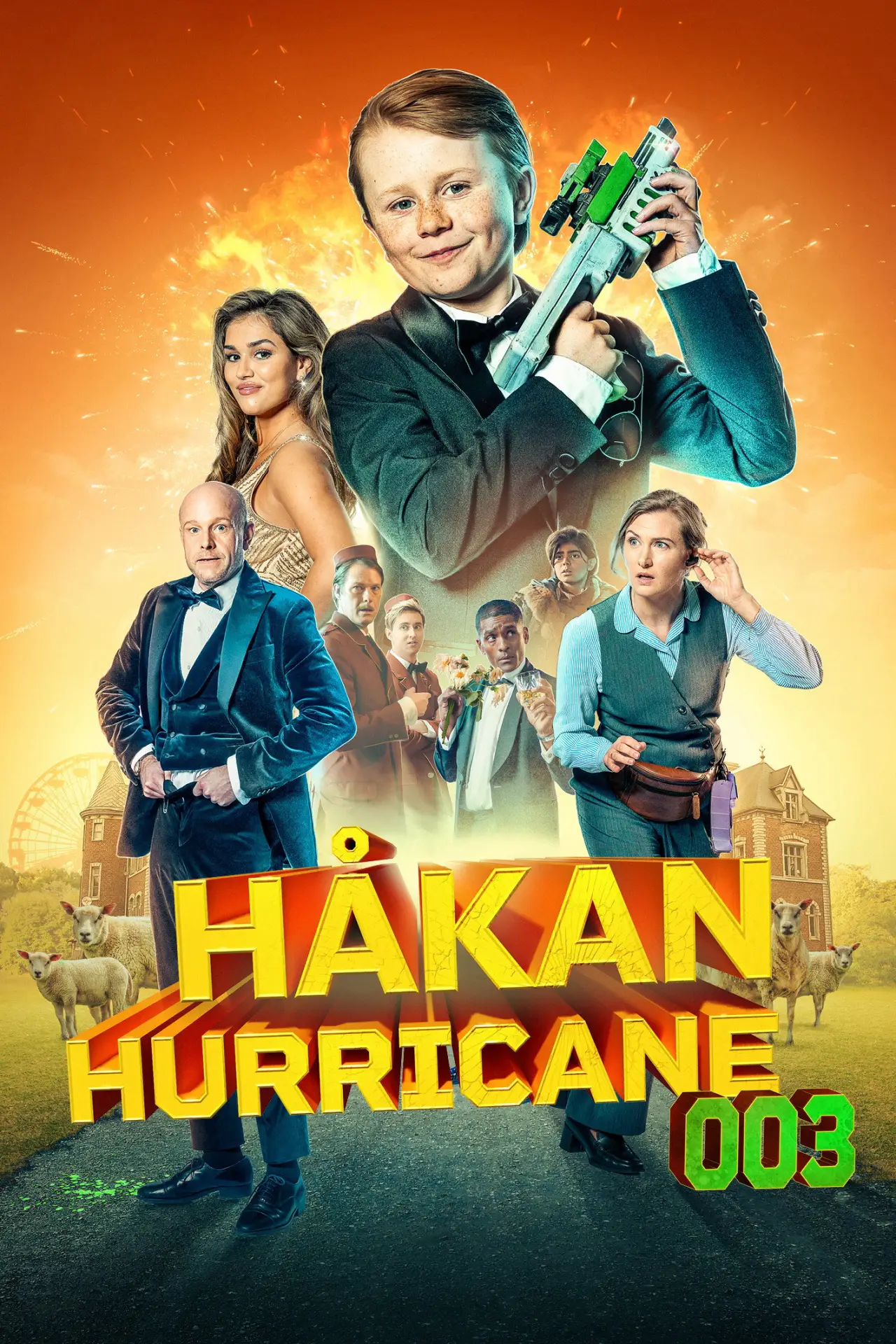 Plakat filmowy "Håkan Bråkan 003"