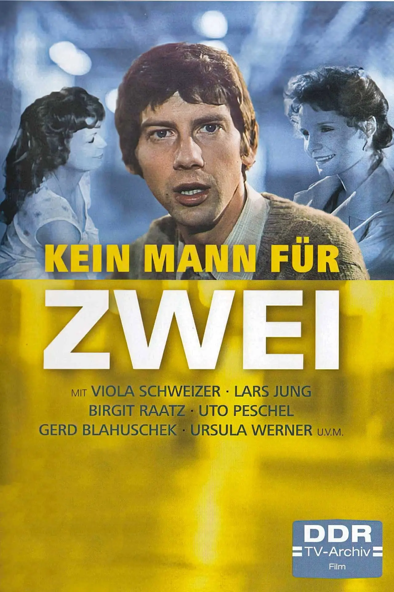 Plakat filmowy "Kein Mann für zwei"