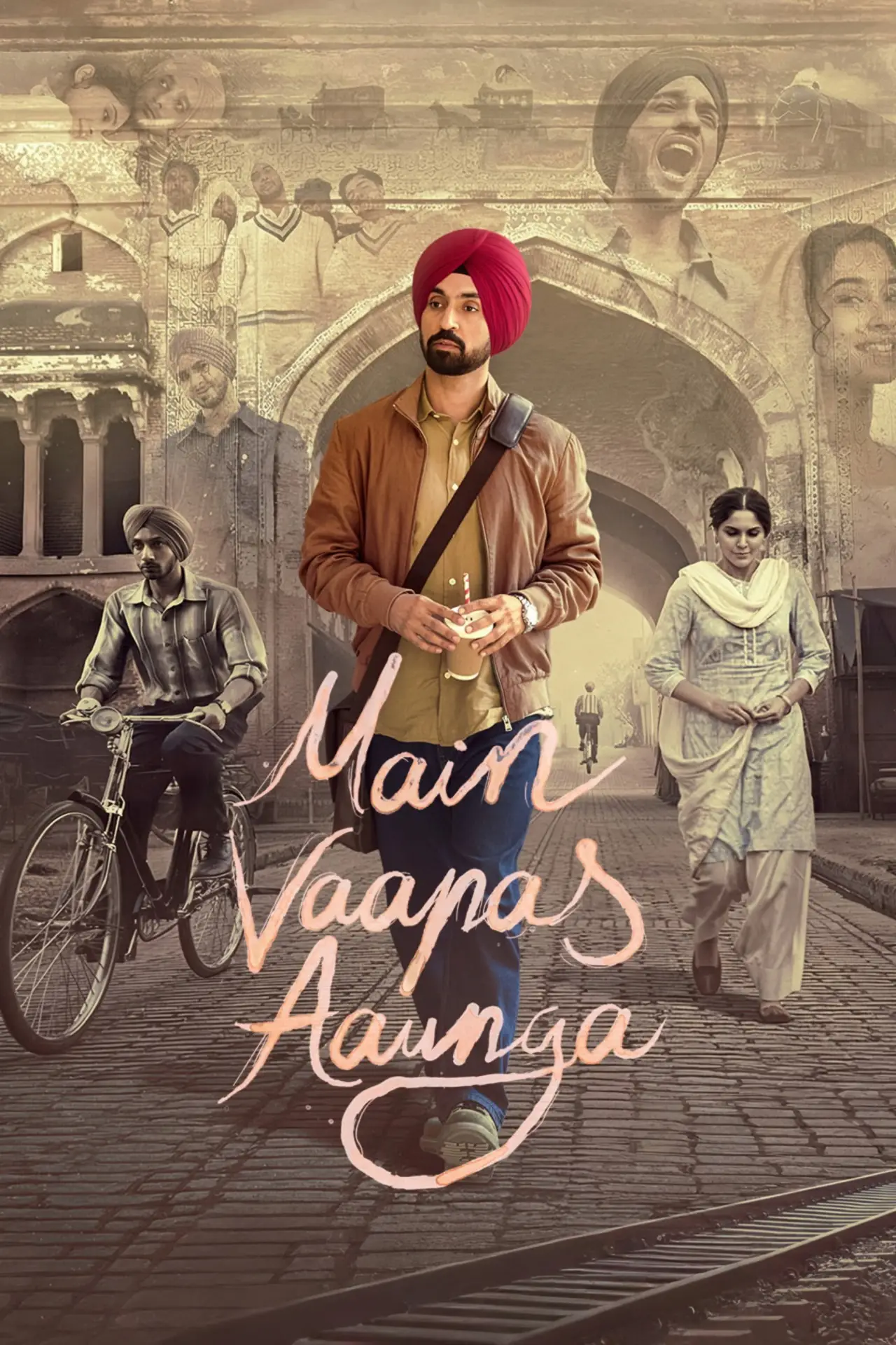 Plakat filmowy "मैं वापस आऊंगा"